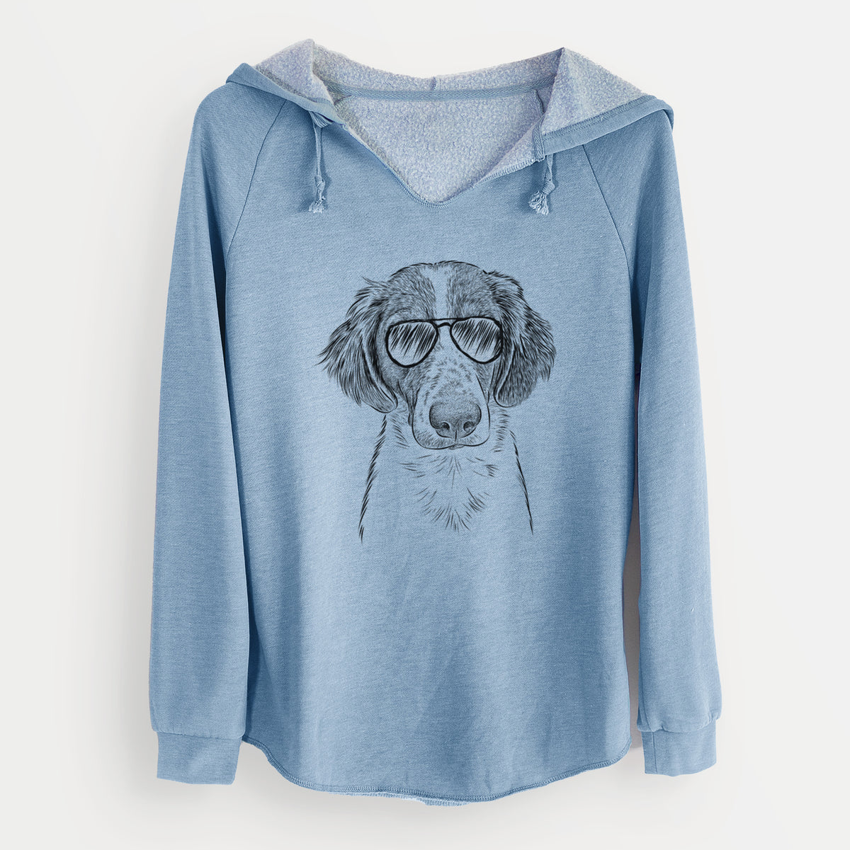 Aviator Holly the Brittany Spaniel - Cali Wave Hooded Sweatshirt
