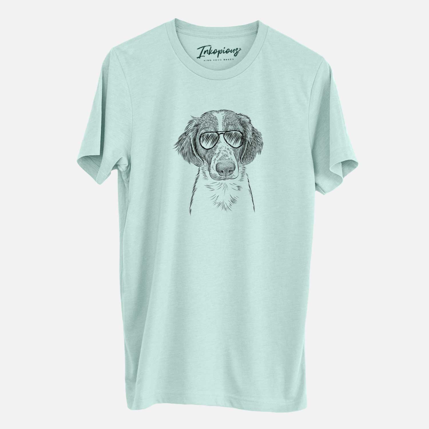 Aviator Holly the Brittany Spaniel - Unisex Crewneck