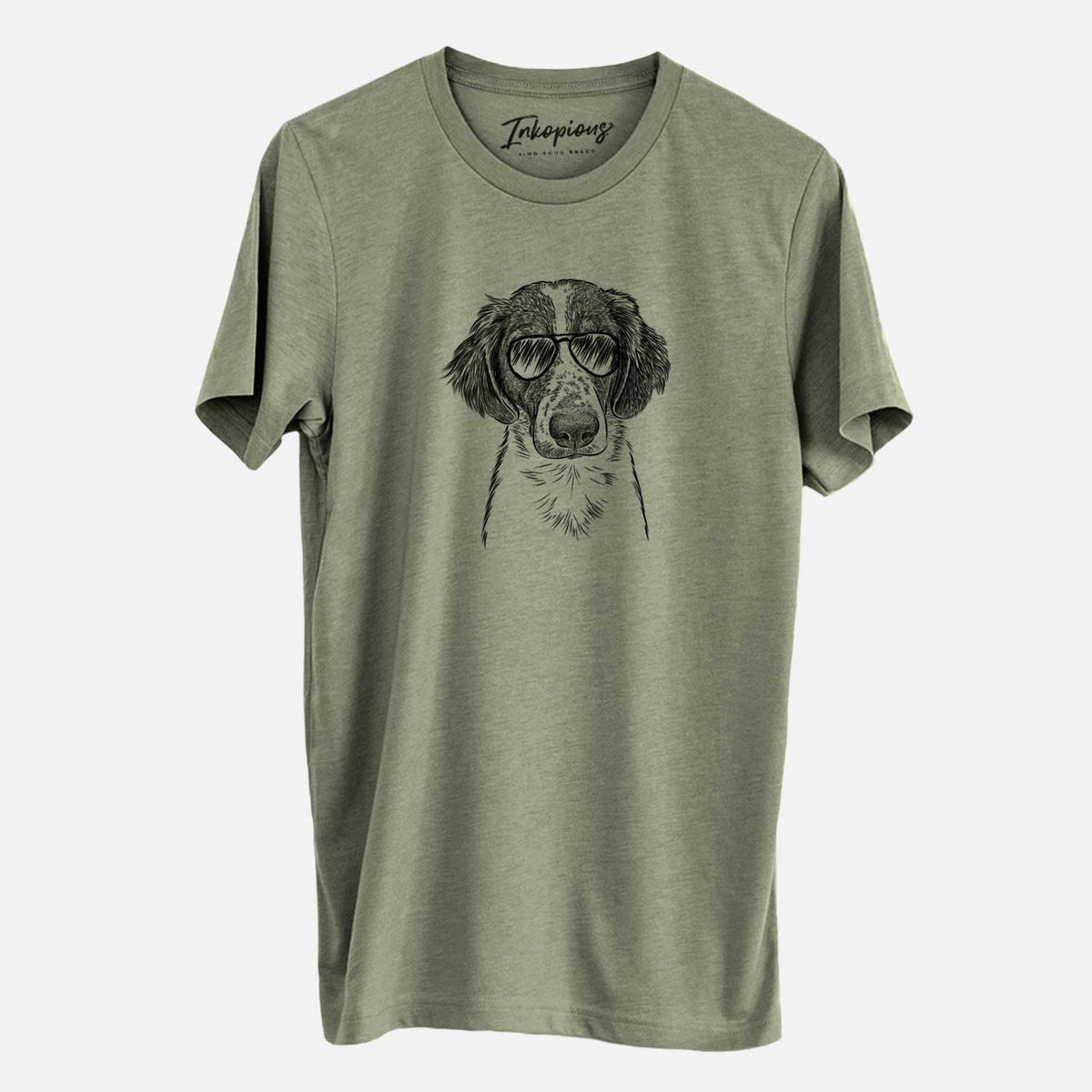 Aviator Holly the Brittany Spaniel - Unisex Crewneck