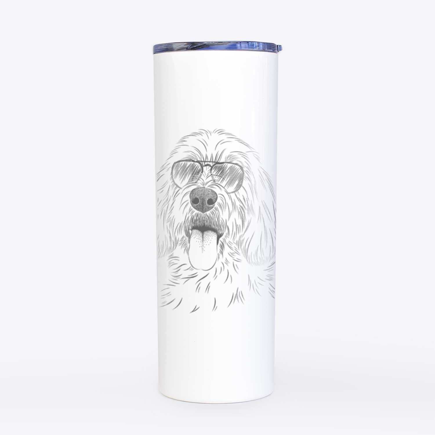 Homer the Grand Basset Griffon Vendeen - 20oz Skinny Tumbler