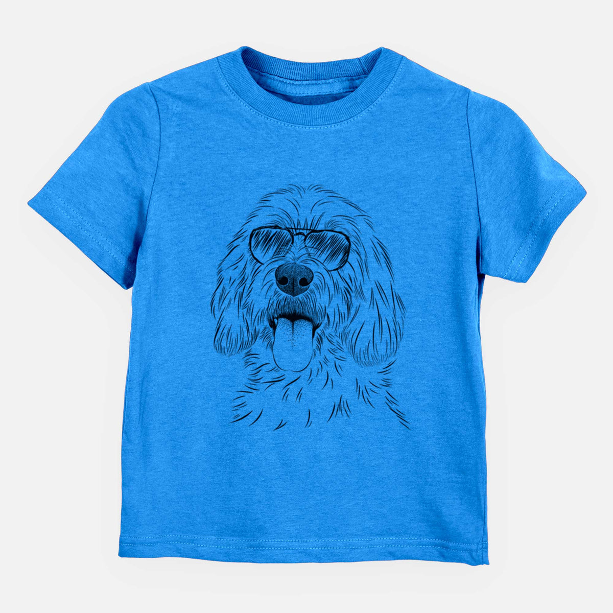 Aviator Homer the Grand Basset Griffon Vendeen - Kids/Youth/Toddler Shirt