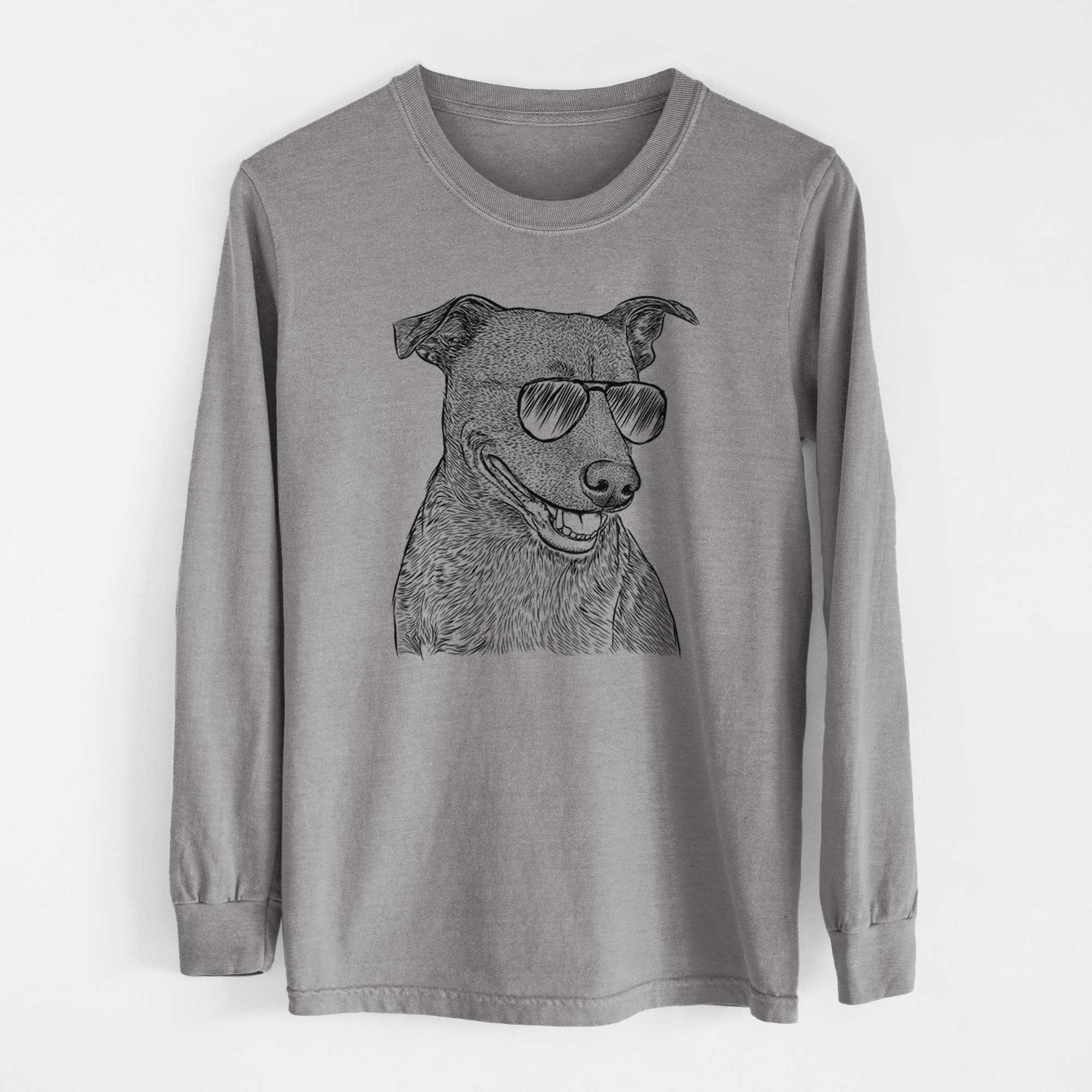 Aviators Honey the Lab Pit Mix - Heavyweight 100% Cotton Long Sleeve