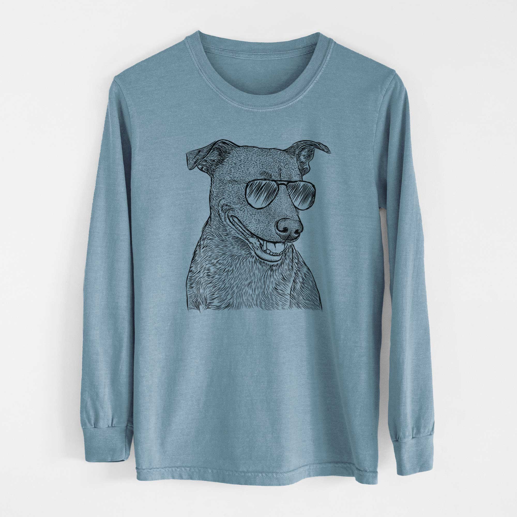 Aviators Honey the Lab Pit Mix - Heavyweight 100% Cotton Long Sleeve