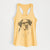 Hook the Saint Bernard - Women's Racerback Tanktop