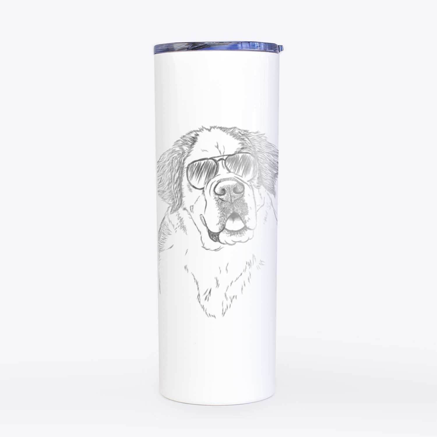 Hook the Saint Bernard - 20oz Skinny Tumbler