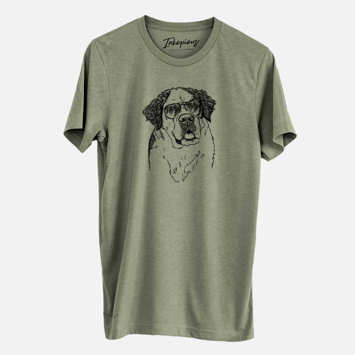 Aviator Hook the Saint Bernard - Unisex Crewneck