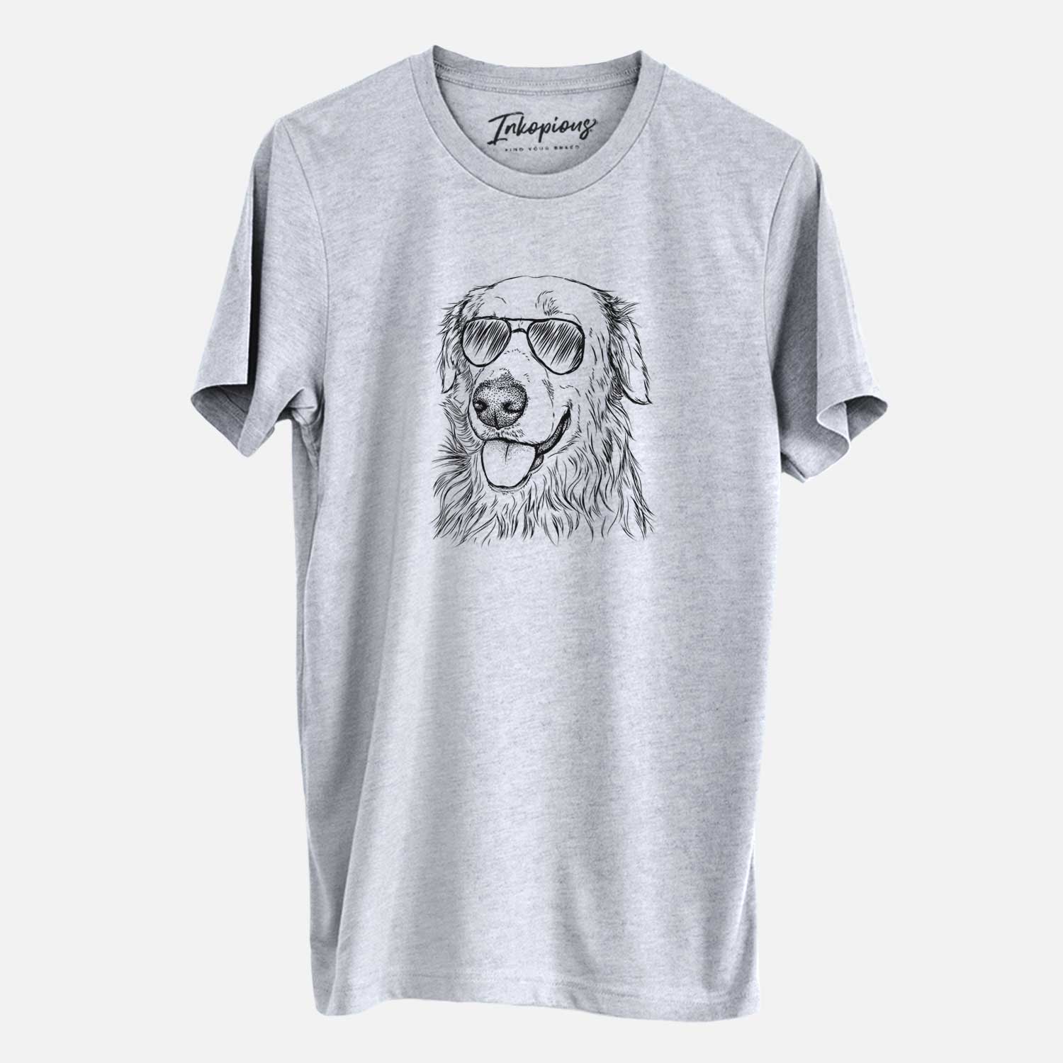 Aviator Hopper the Golden Retriever - Unisex Crewneck