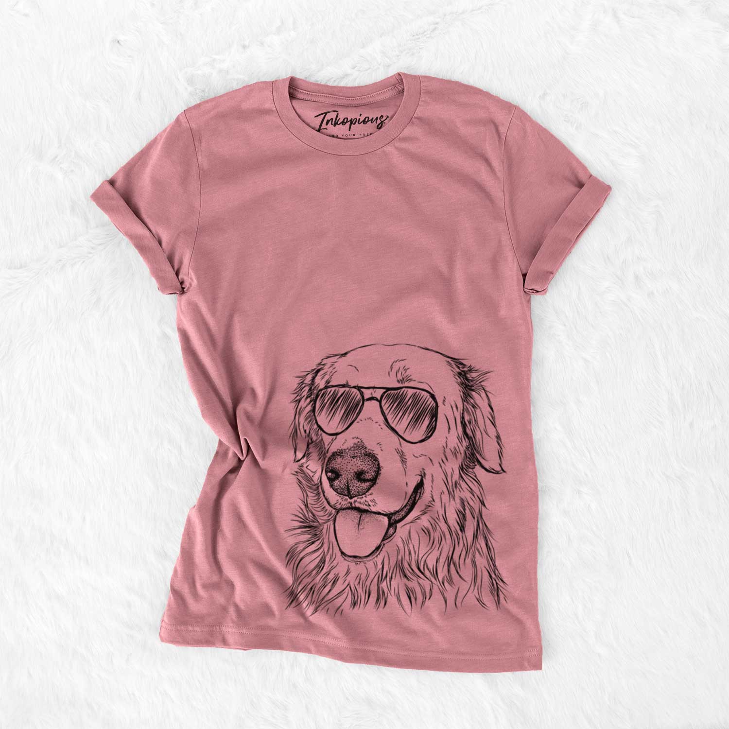 Hopper the Golden Retriever - Bella Canvas Unisex Crewneck