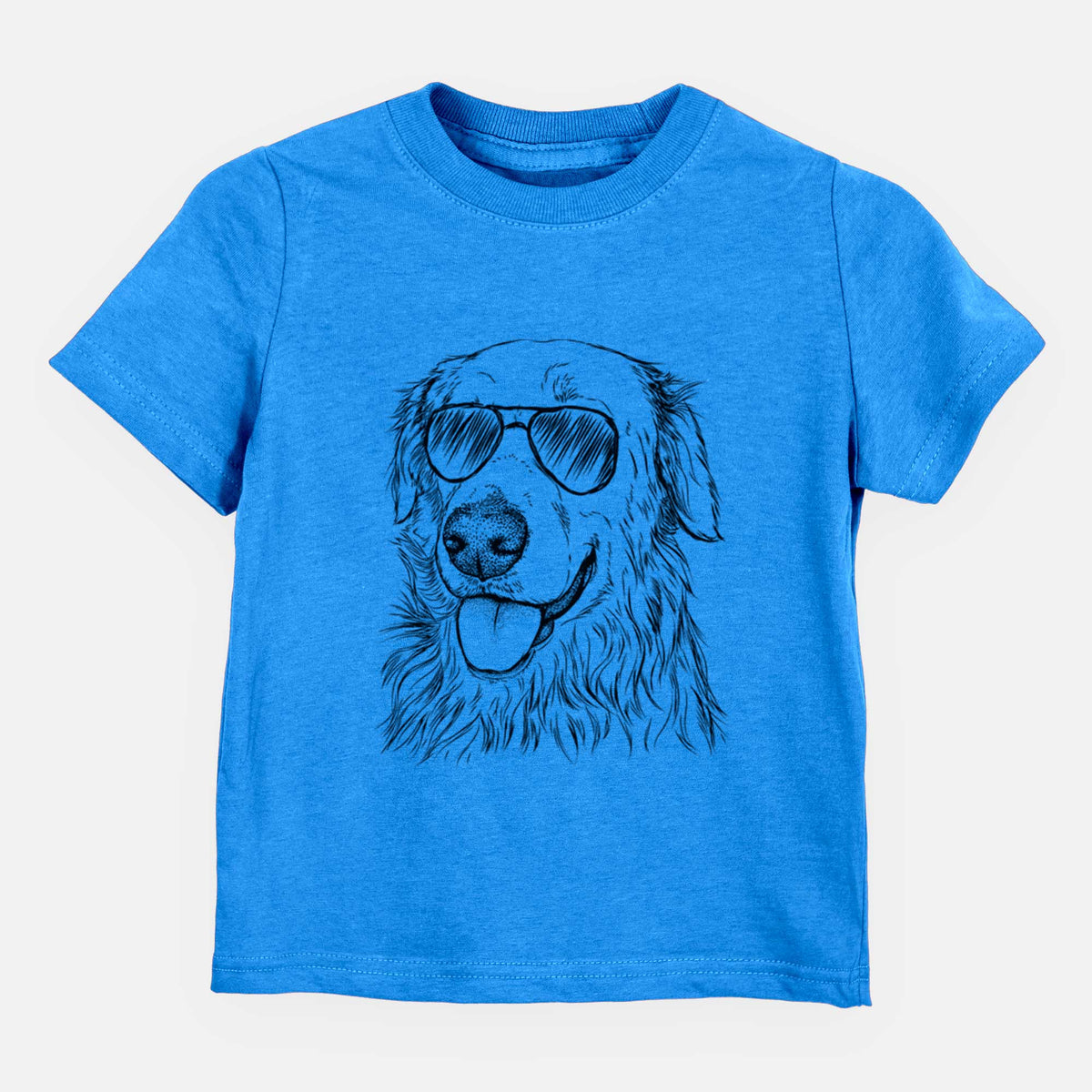 Aviator Hopper the Golden Retriever - Kids/Youth/Toddler Shirt