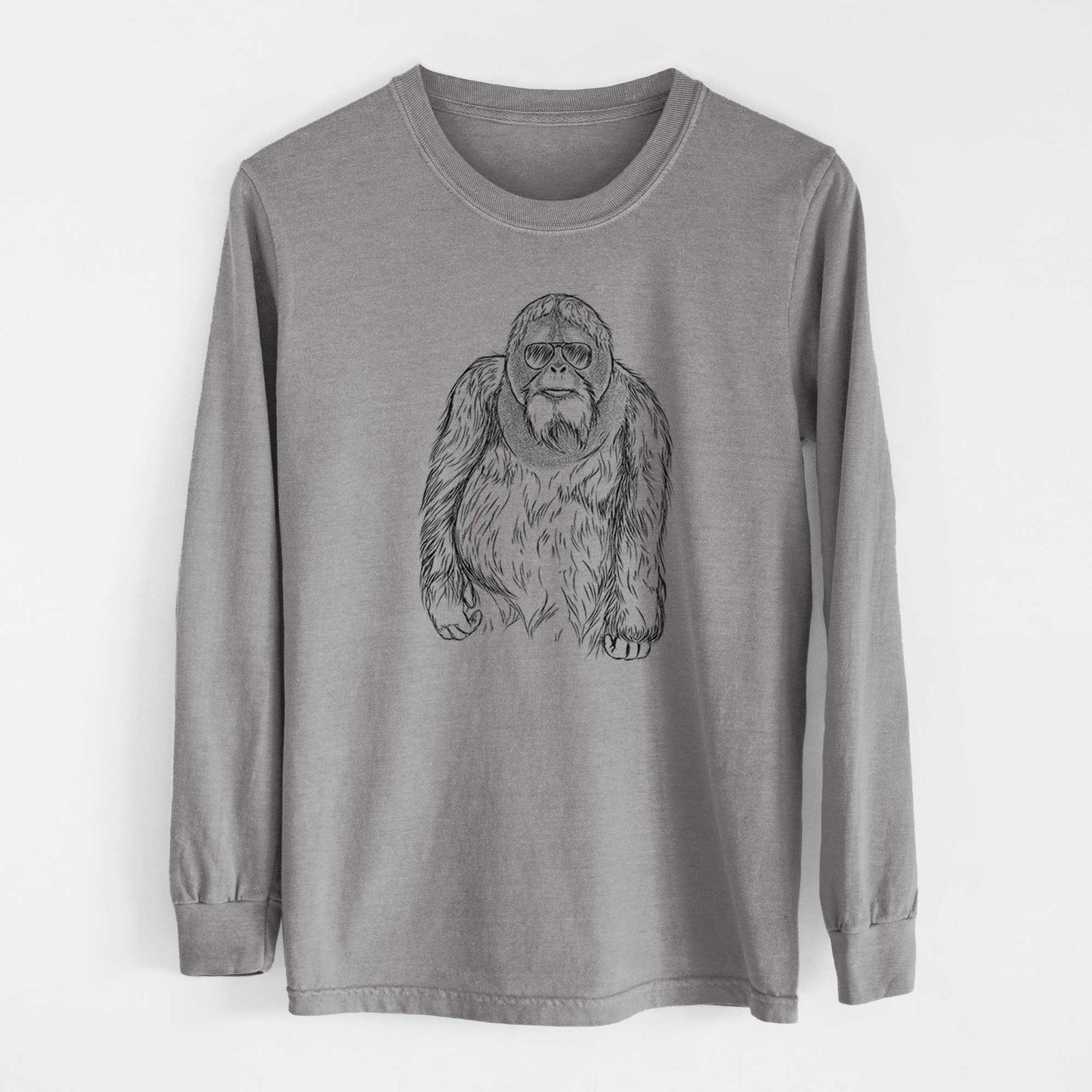 Aviators Horace the Male Orangutan - Heavyweight 100% Cotton Long Sleeve