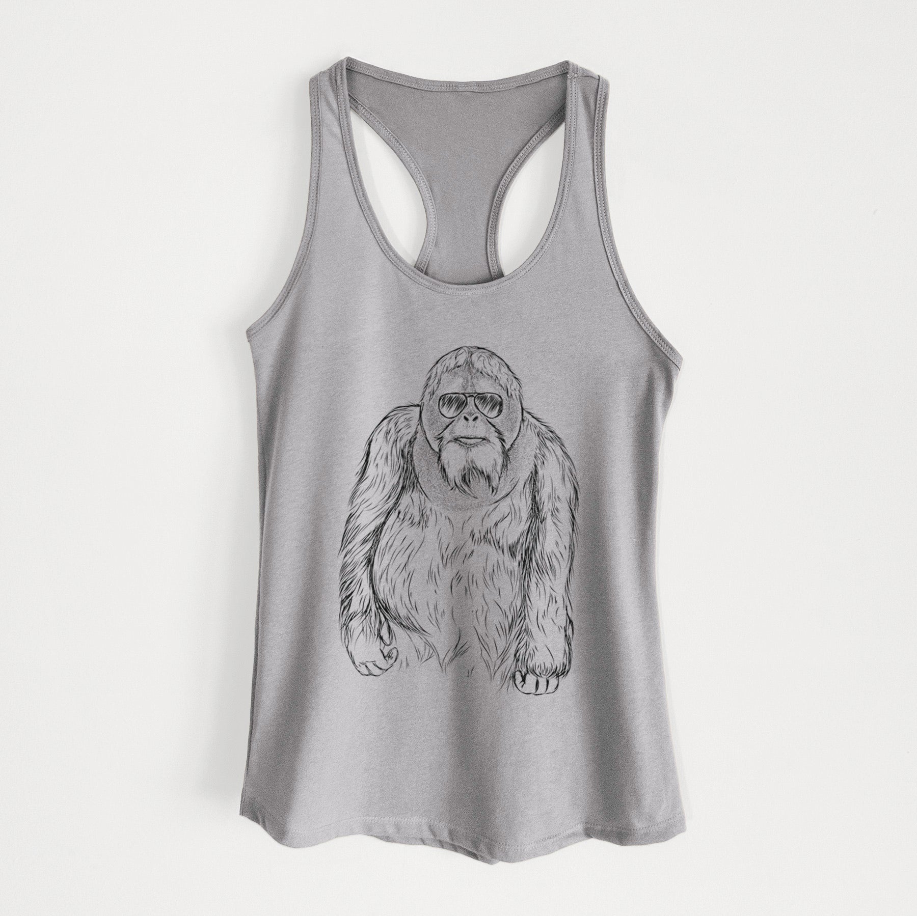 Horace the Male Orangutan - Women's Racerback Tanktop