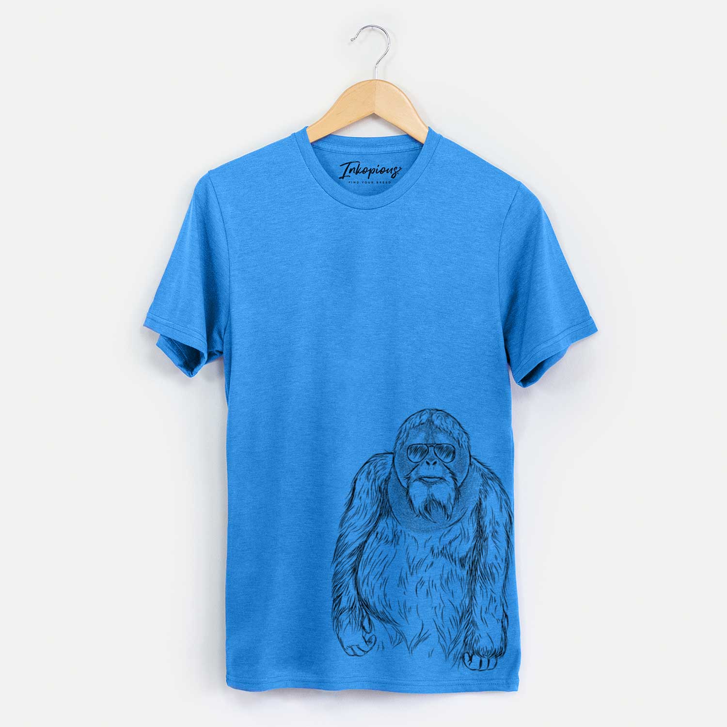 Aviator Horace the Male Orangutan - Unisex Crewneck