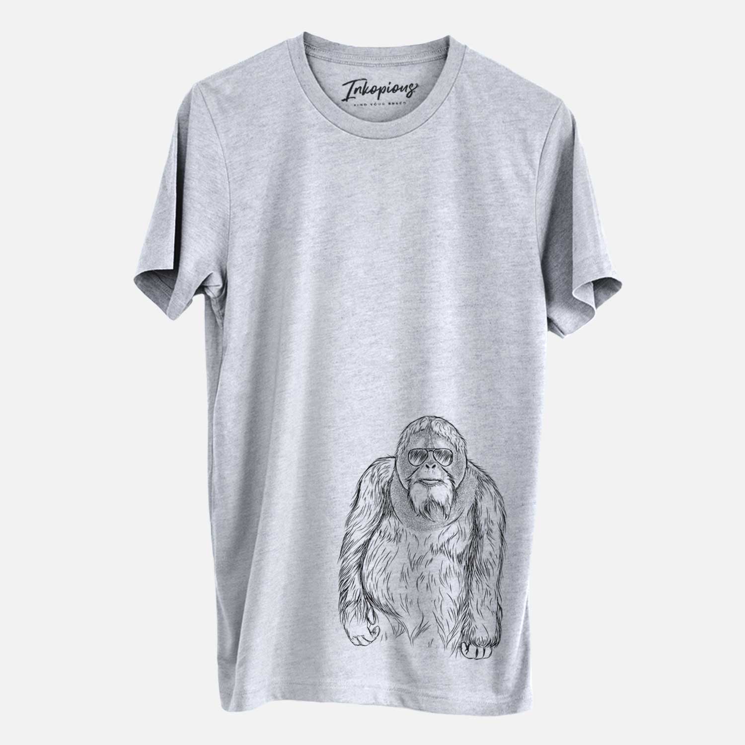Aviator Horace the Male Orangutan - Unisex Crewneck