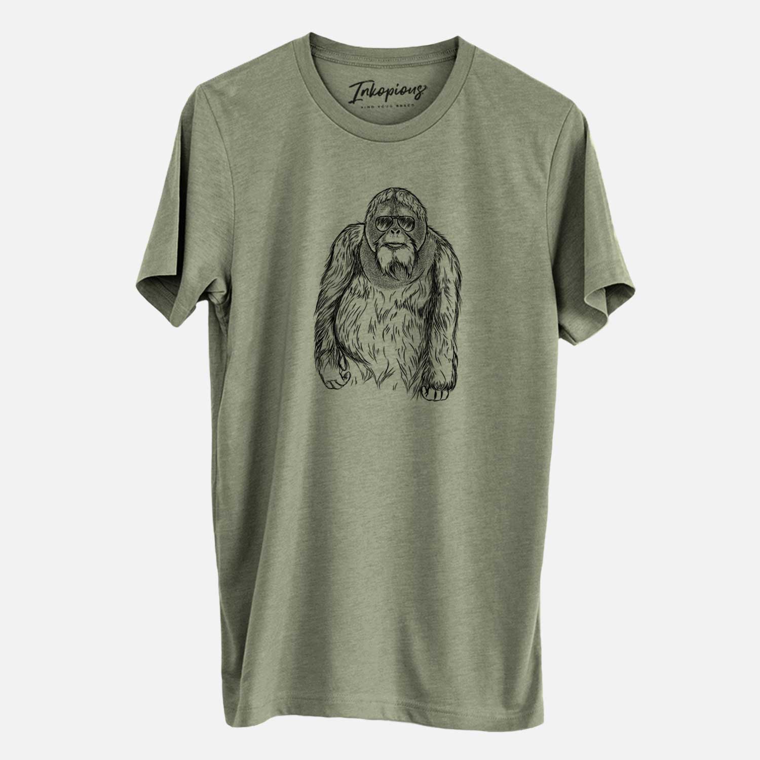 Aviator Horace the Male Orangutan - Unisex Crewneck