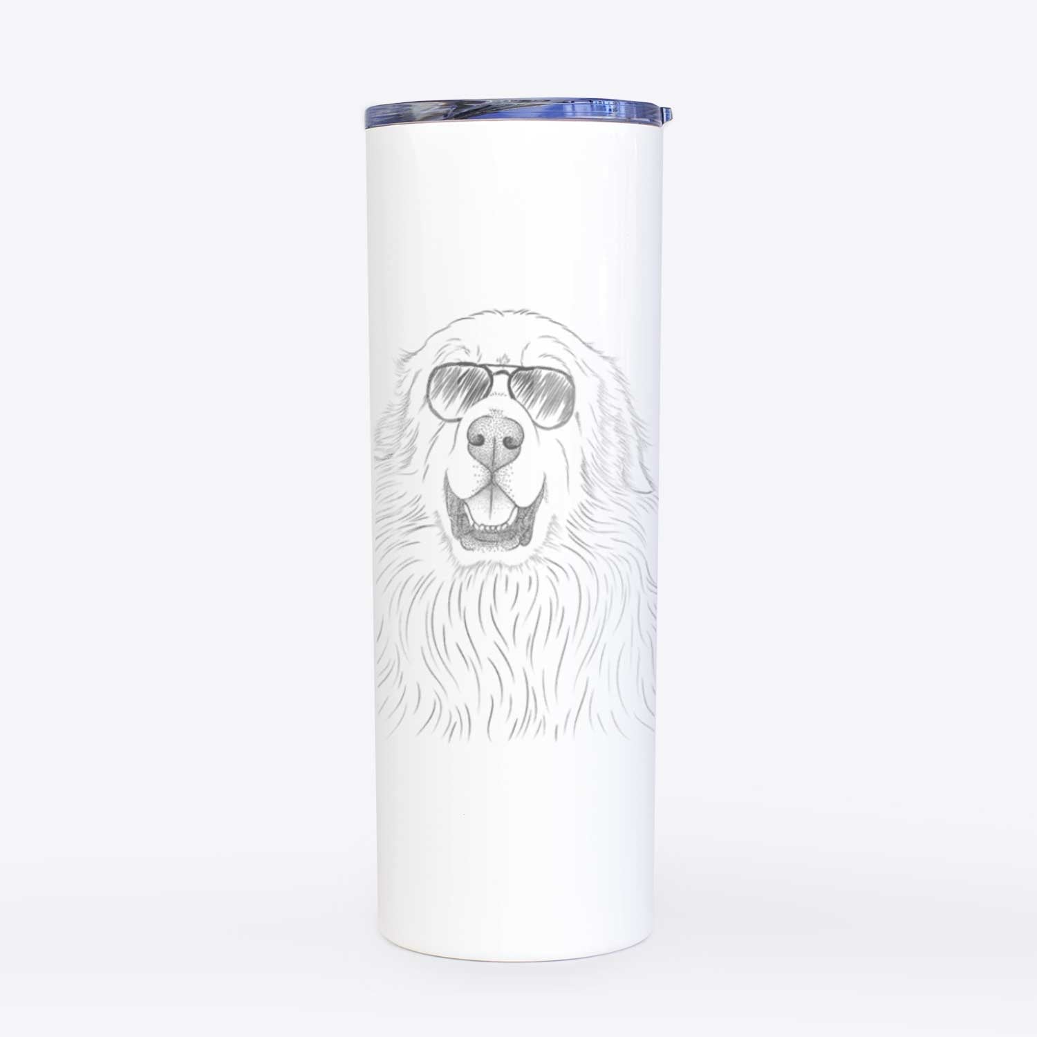 Horton the Great Pyrenees - 20oz Skinny Tumbler