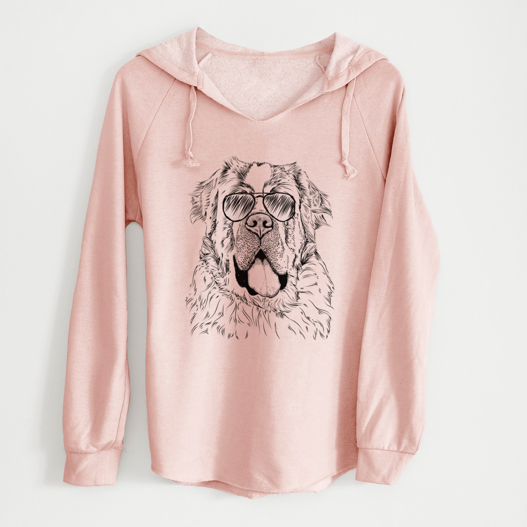 Aviator Hoss the Saint Bernard - Cali Wave Hooded Sweatshirt