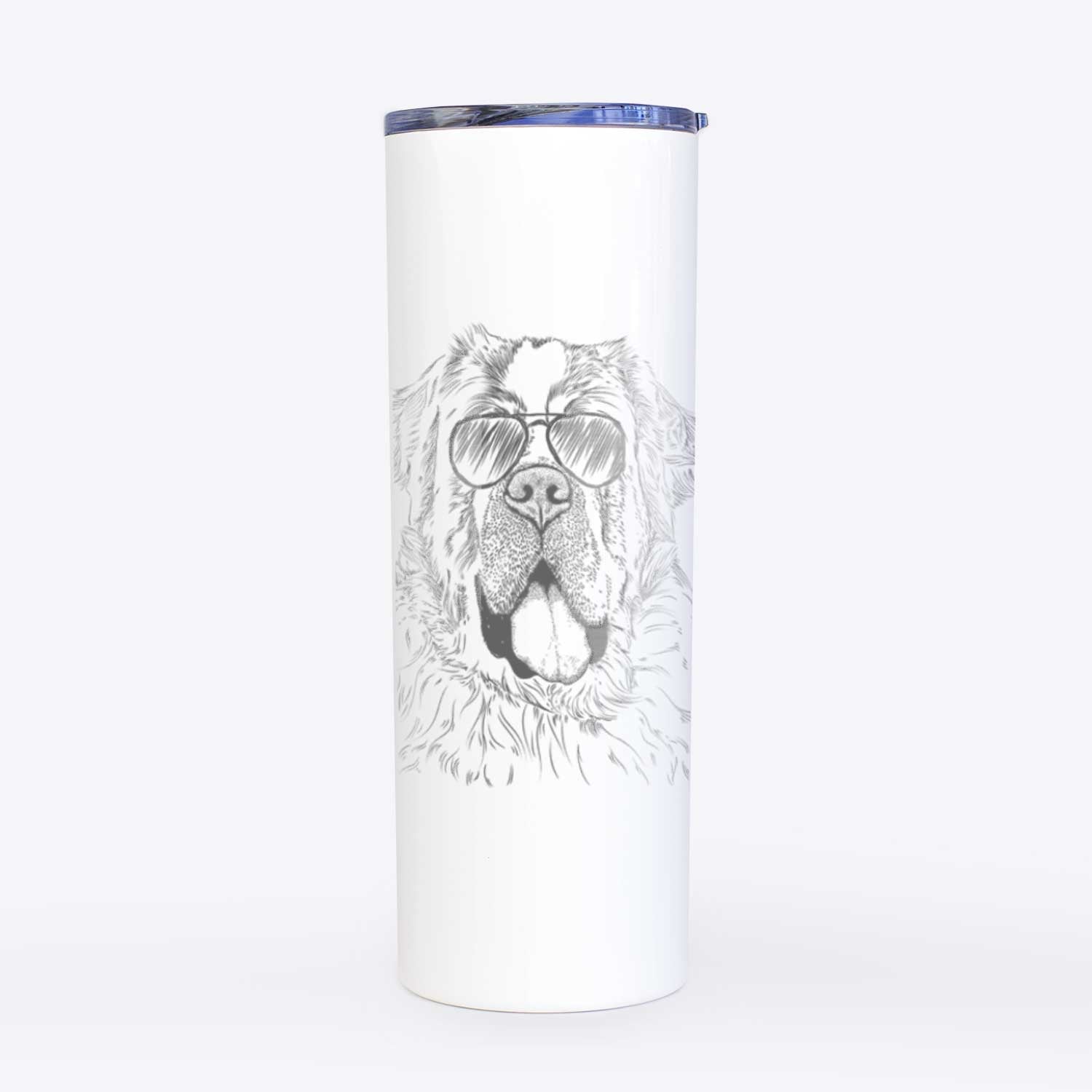 Hoss the Saint Bernard - 20oz Skinny Tumbler