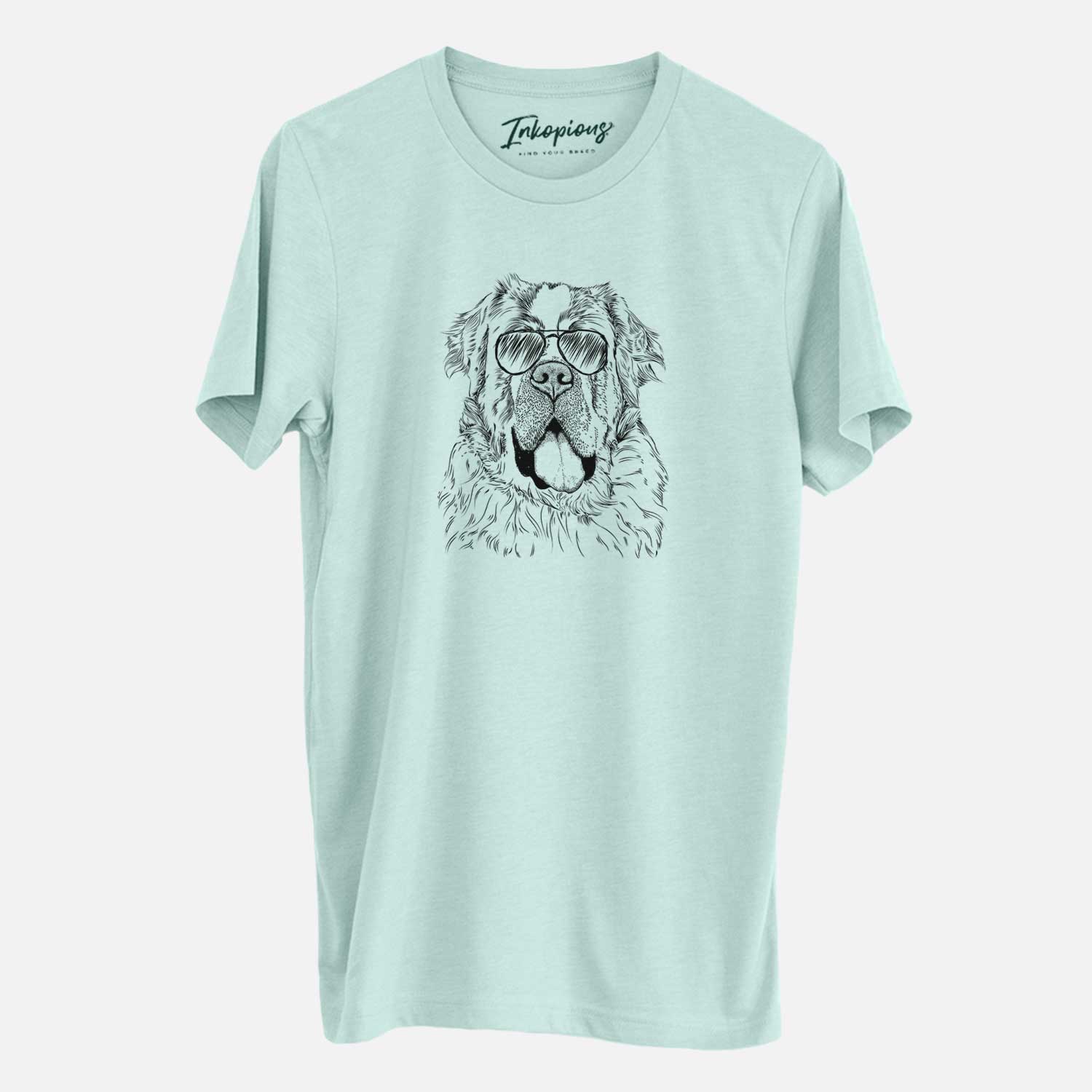 Aviator Hoss the Saint Bernard - Unisex Crewneck