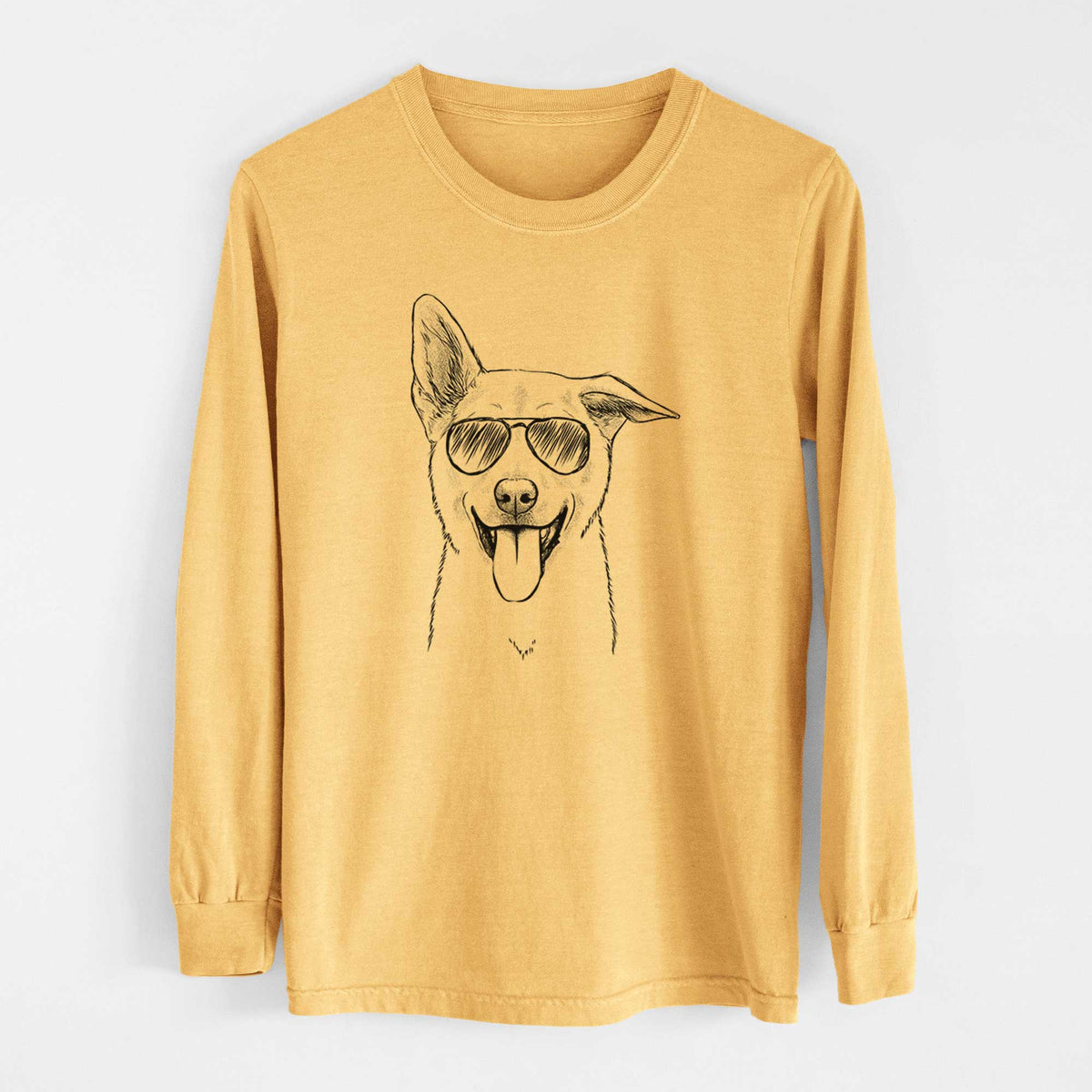 Aviators Hoya the Korean Jindo - Heavyweight 100% Cotton Long Sleeve