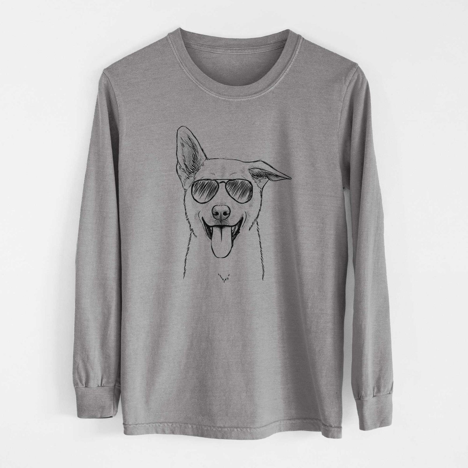 Aviators Hoya the Korean Jindo - Heavyweight 100% Cotton Long Sleeve