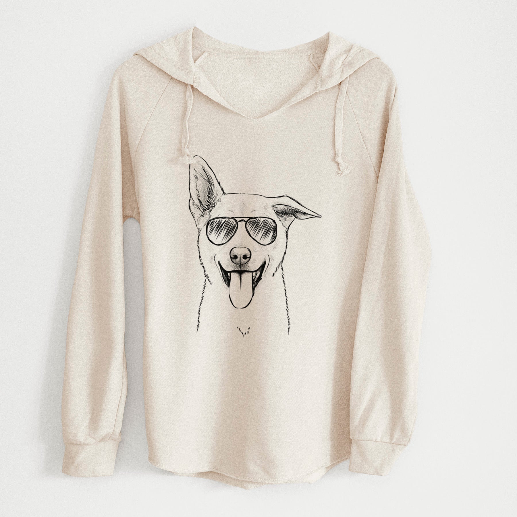 Aviator Hoya the Korean Jindo - Cali Wave Hooded Sweatshirt