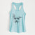 Hoya the Korean Jindo - Women's Racerback Tanktop