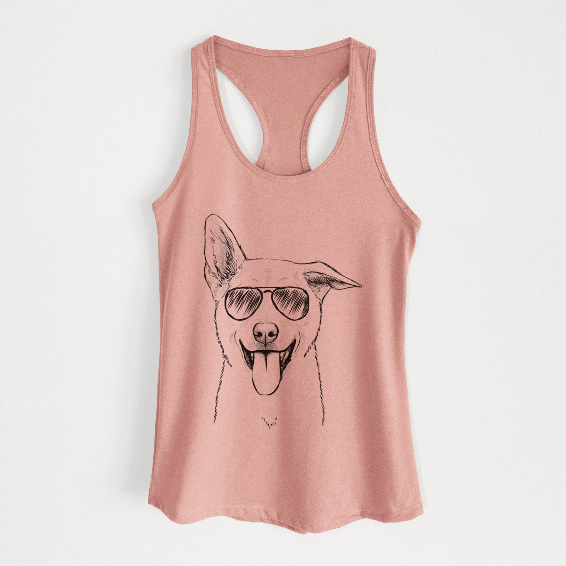 Hoya the Korean Jindo - Women's Racerback Tanktop