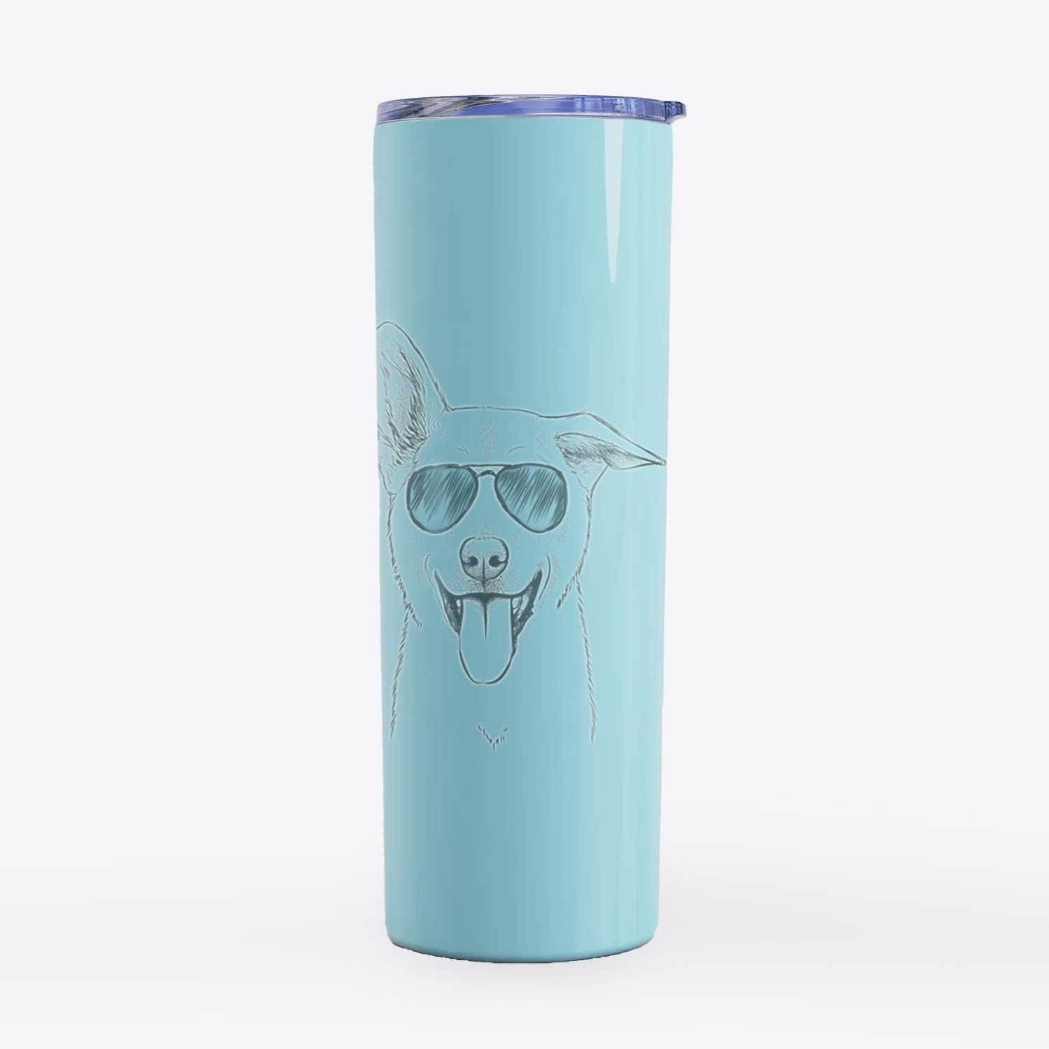 Hoya the Korean Jindo - 20oz Skinny Tumbler