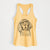 Huck the Bluetick Coonhound - Women's Racerback Tanktop