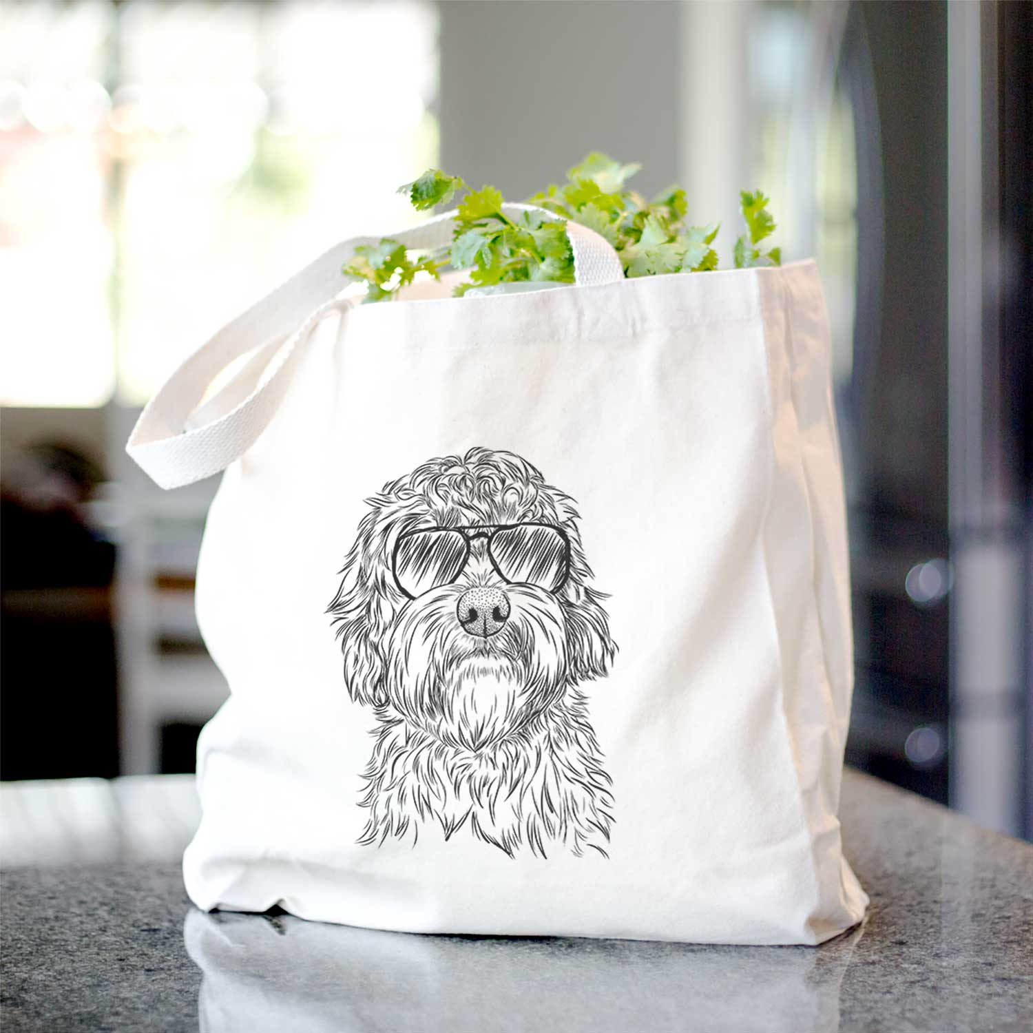 Huckleberry the Australian Labradoodle - Tote Bag