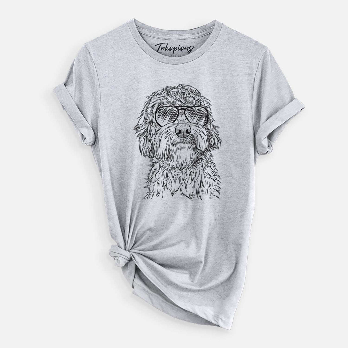 Aviator Huckleberry the Australian Labradoodle - Unisex Crewneck