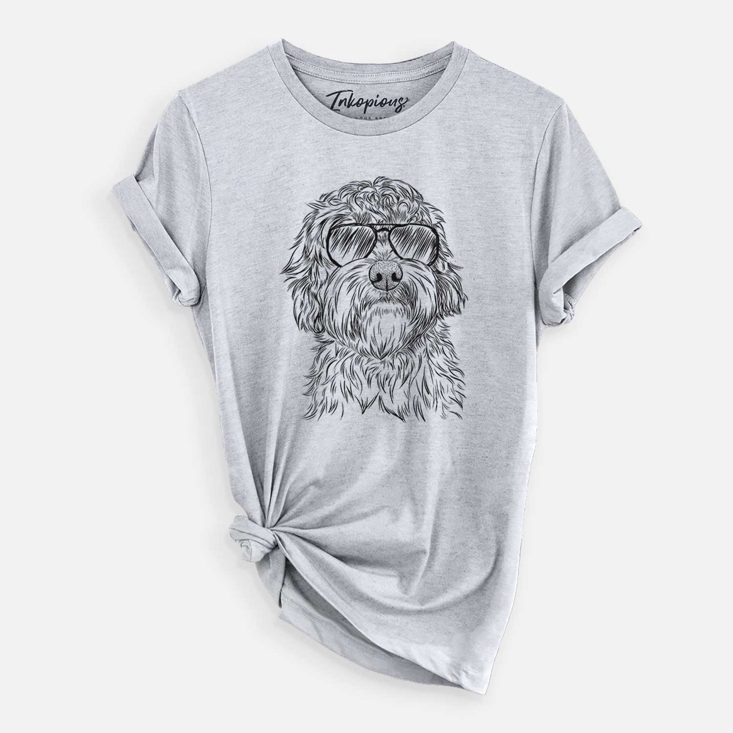 Aviator Huckleberry the Australian Labradoodle - Unisex Crewneck