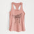 Hudson the Chinese Crested - Women's Racerback Tanktop