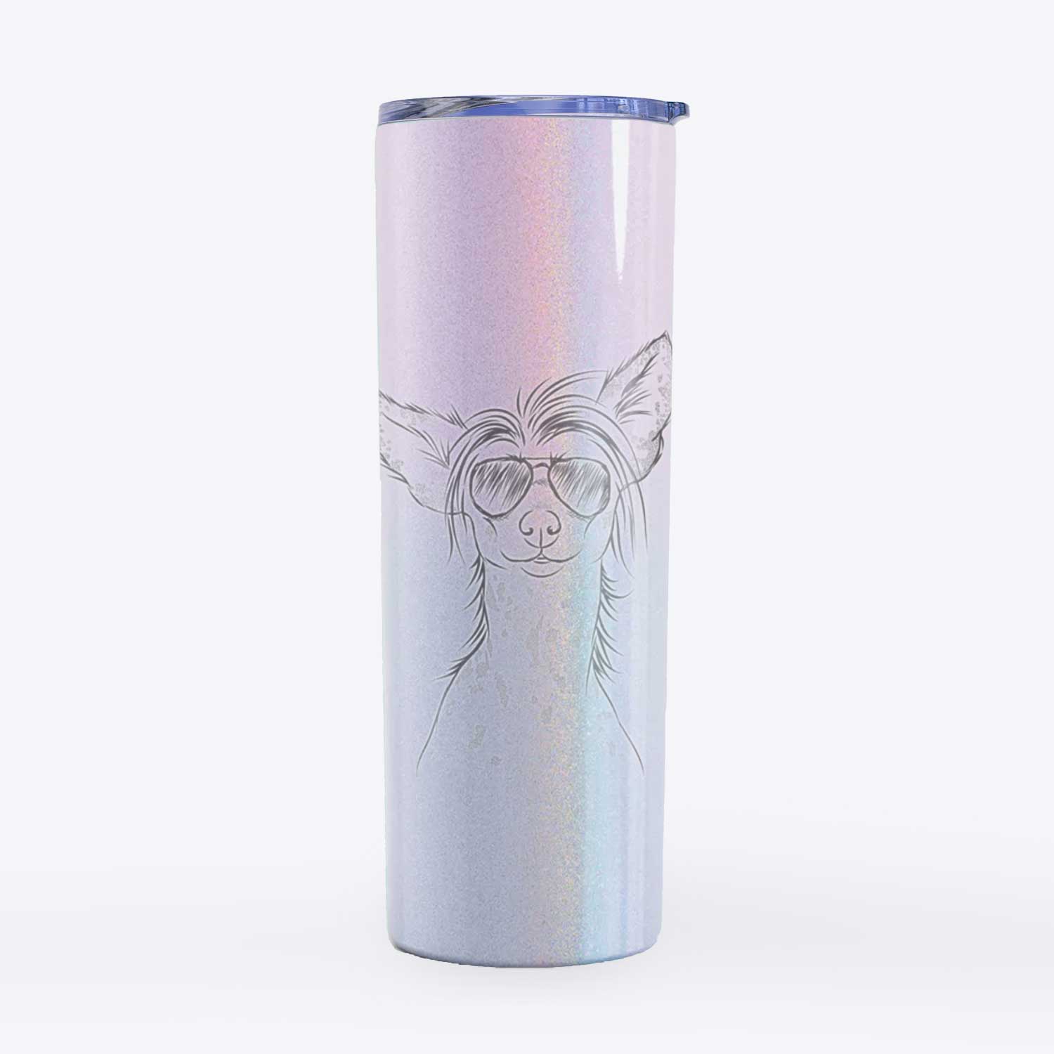 Hudson the Chinese Crested - 20oz Skinny Tumbler