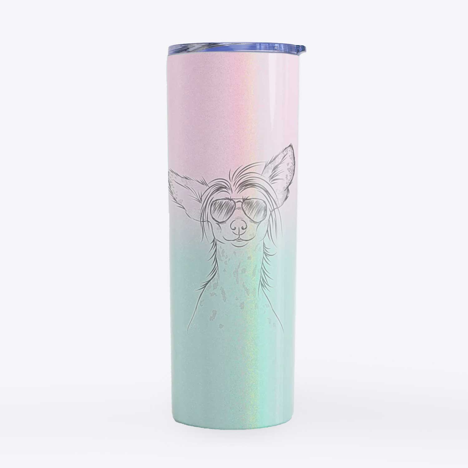 Hudson the Chinese Crested - 20oz Skinny Tumbler