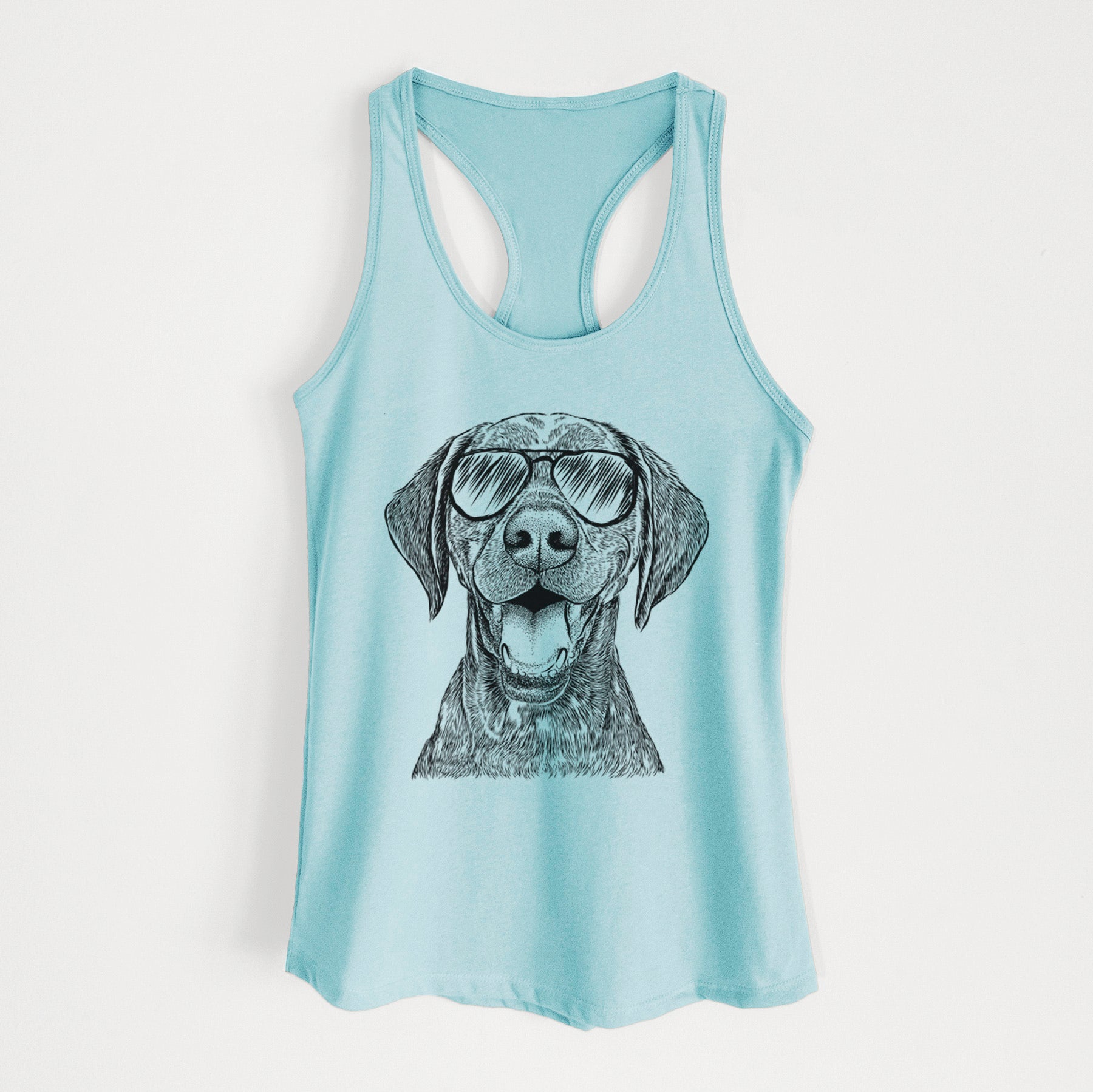 Hudson the German Shorthaired Pointer - Women's Racerback Tanktop