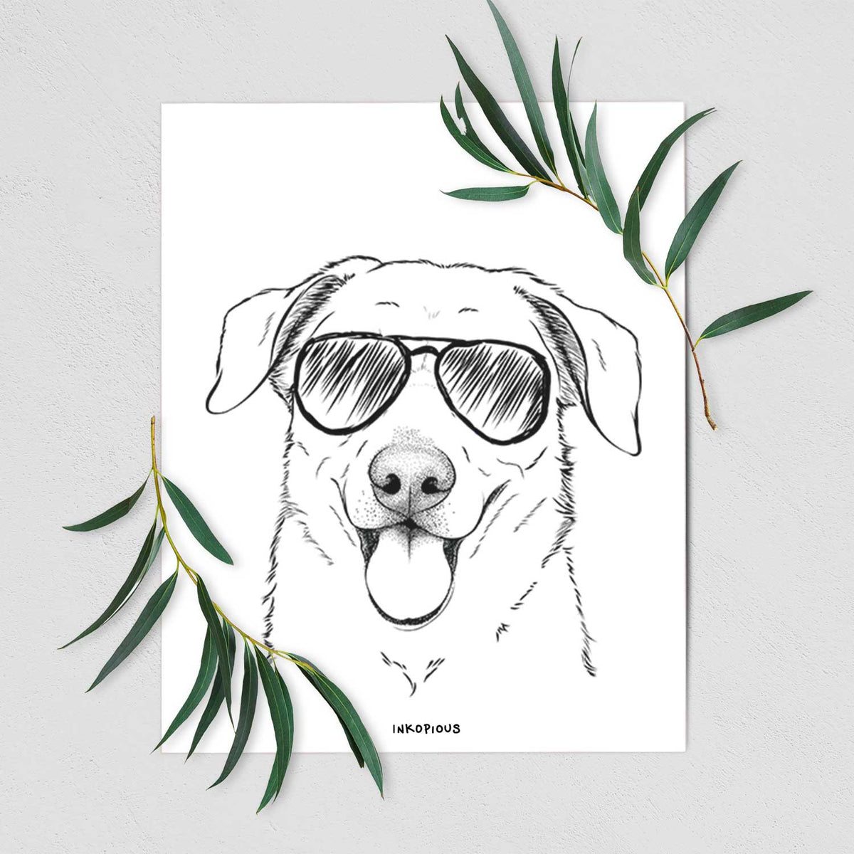 Hudson the Shepherd Art Print