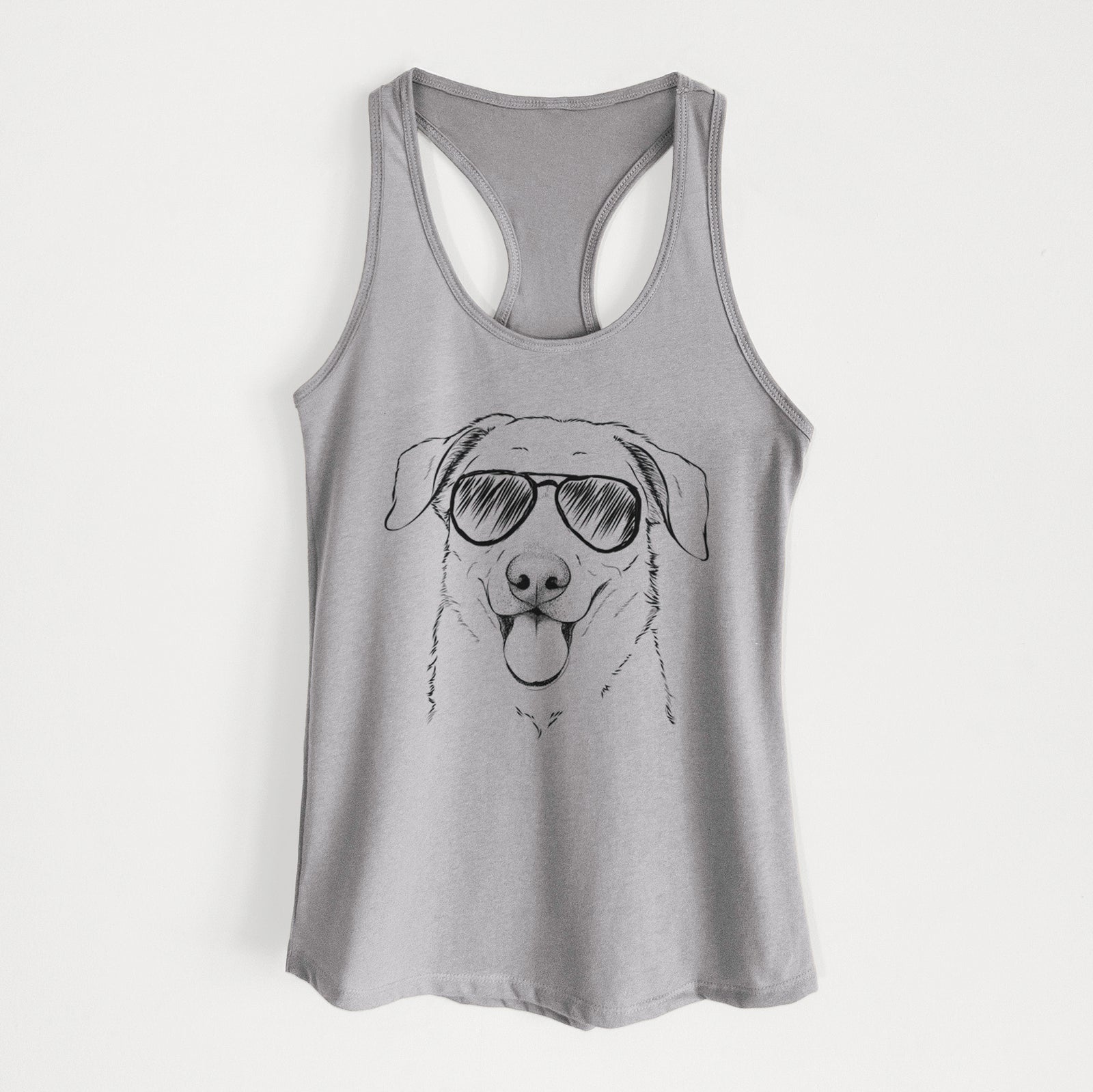 Hudson the Shepherd - Women's Racerback Tanktop