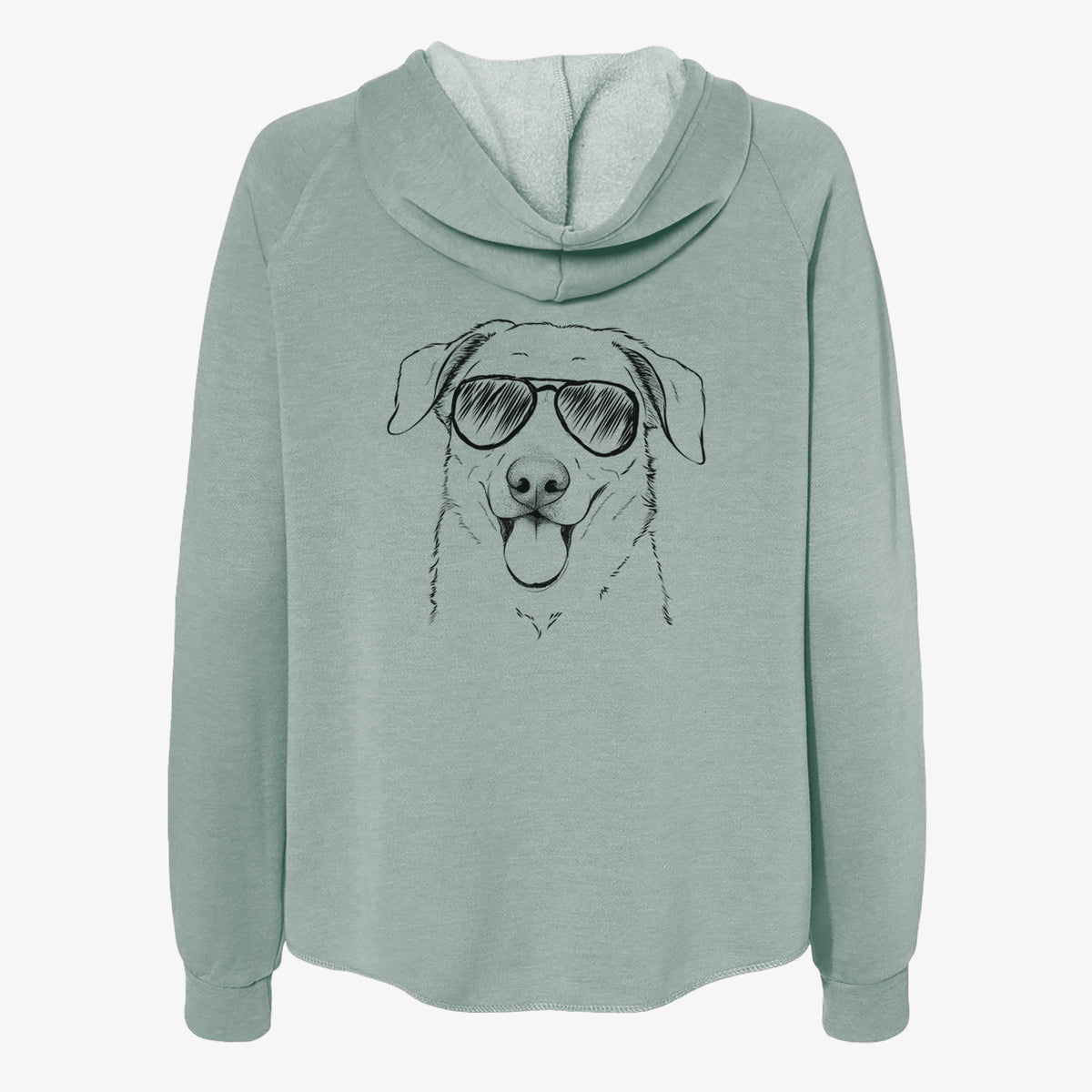 Hudson the Shepherd - Women's Cali Wave Zip-Up Sweatshirt