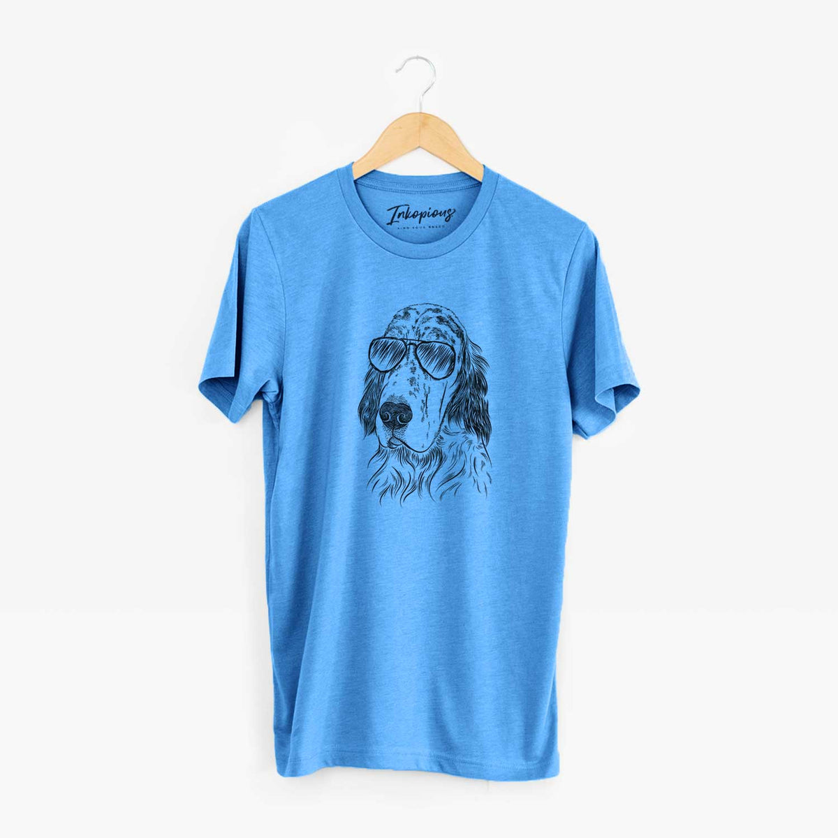 Aviator Hutch the English Setter - Unisex Crewneck