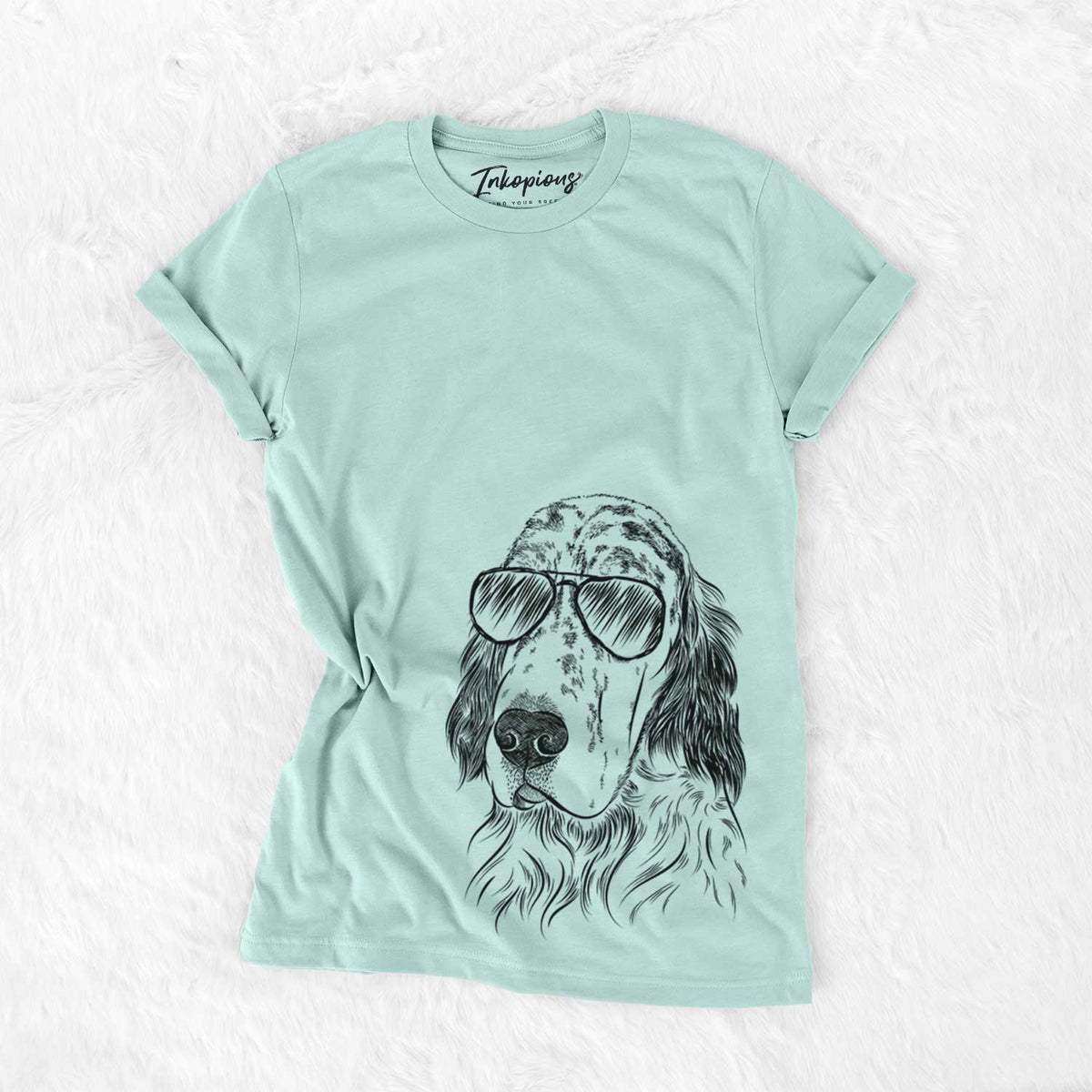 Aviator Hutch the English Setter - Unisex Crewneck