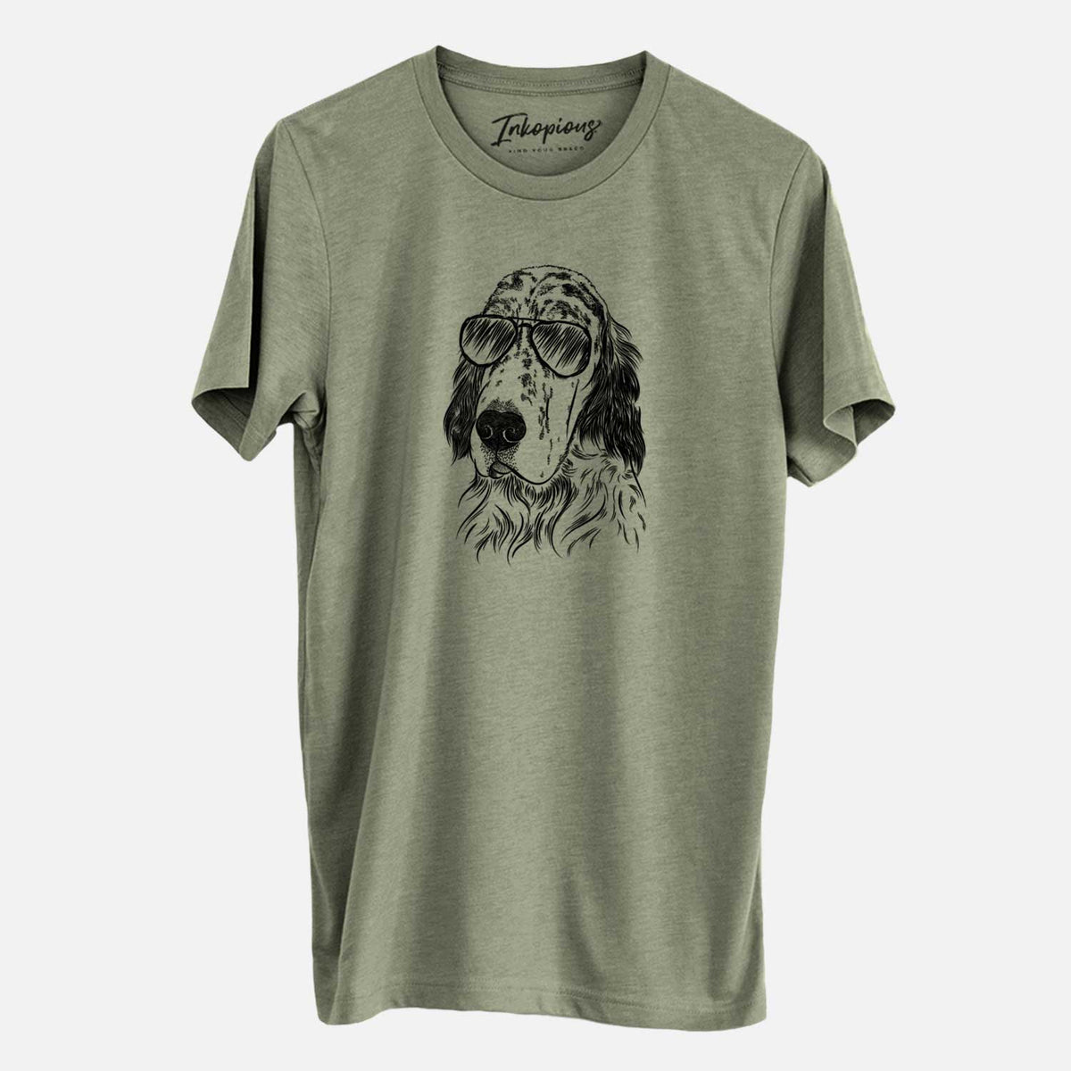 Aviator Hutch the English Setter - Unisex Crewneck