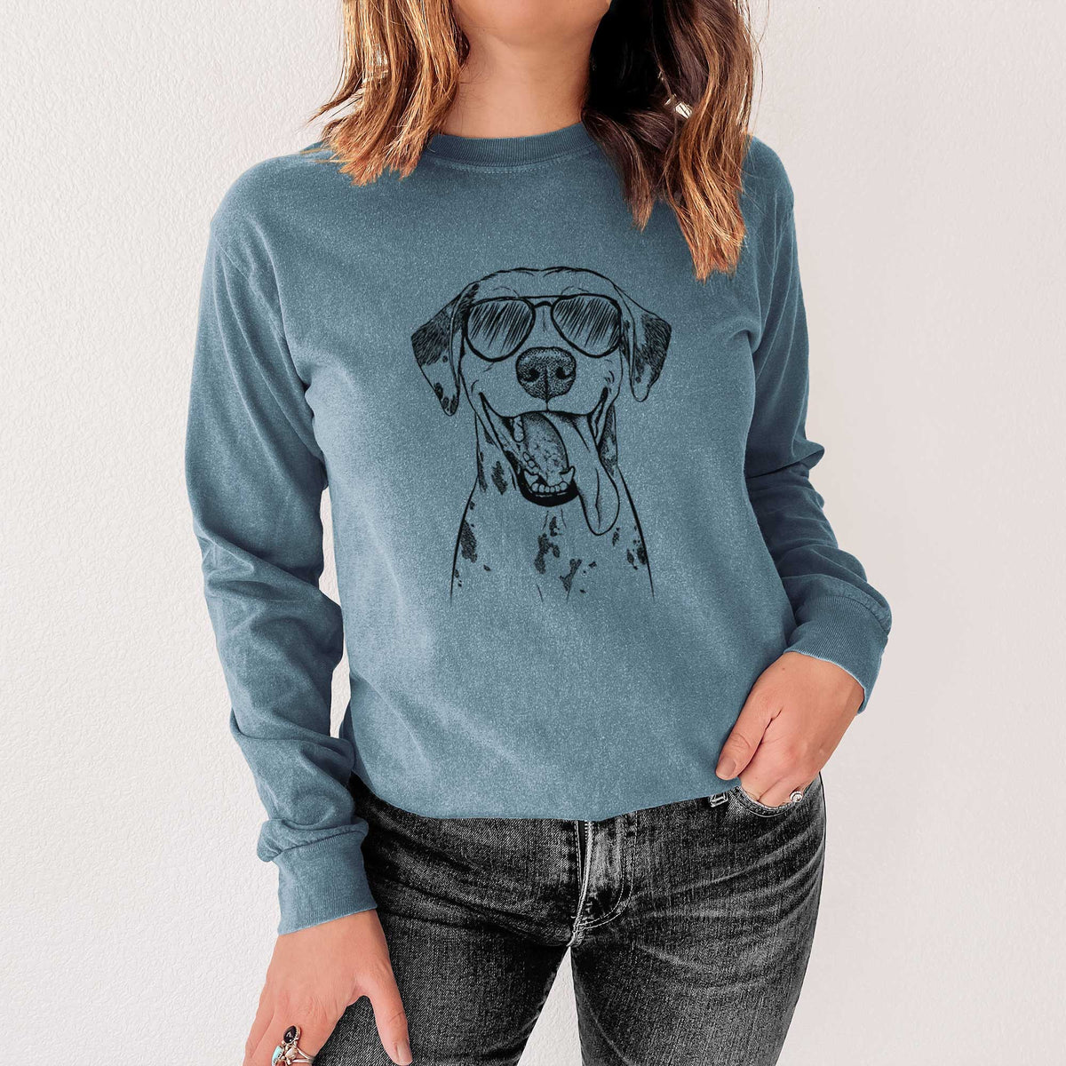 Aviators Hydro the Dalmatian - Heavyweight 100% Cotton Long Sleeve