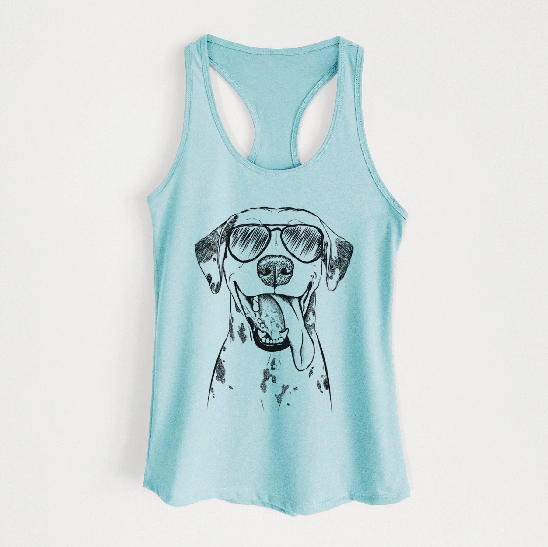 Hydro the Dalmatian - Women's Racerback Tanktop