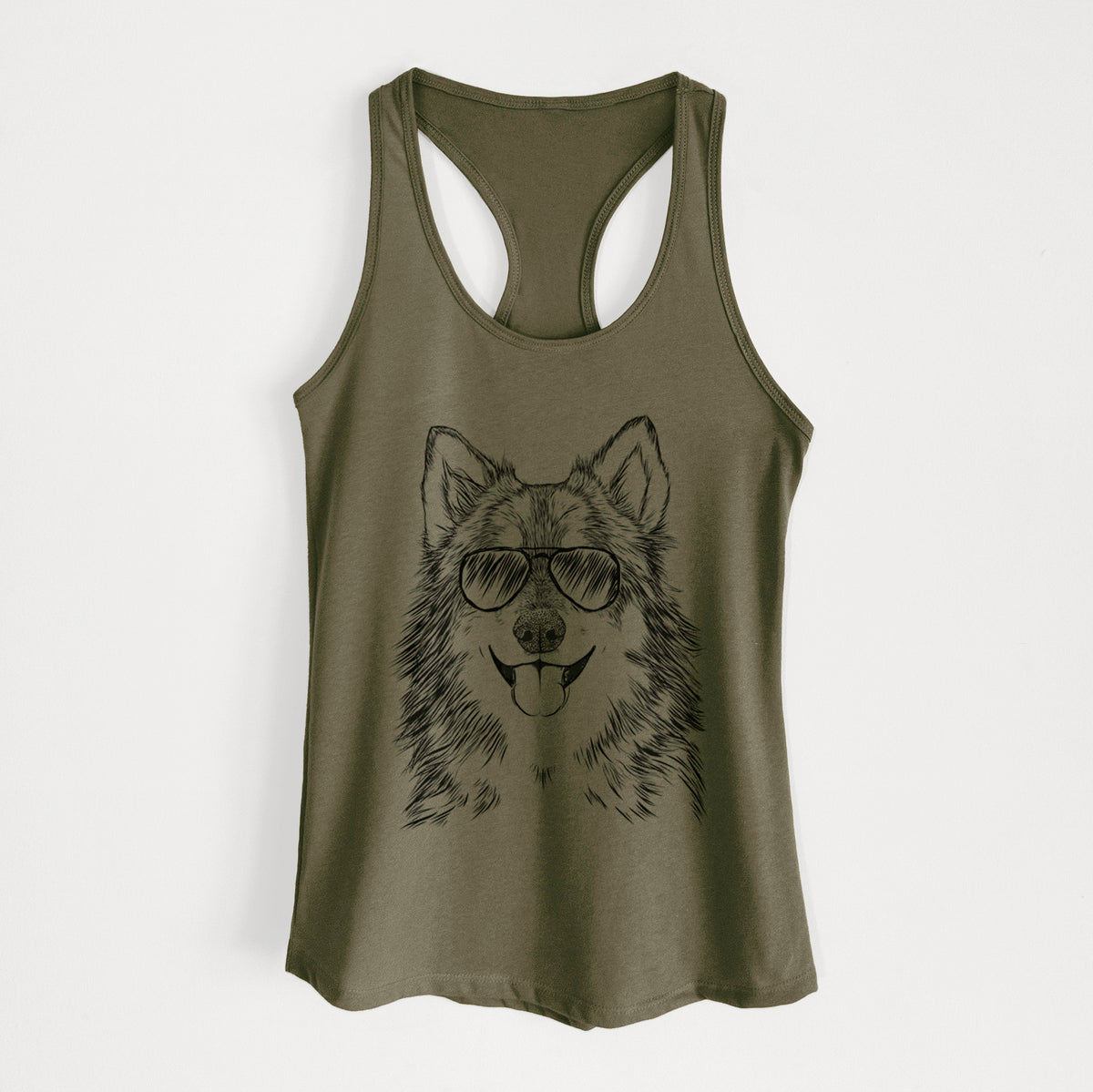 Iben the Utonagan - Women's Racerback Tanktop