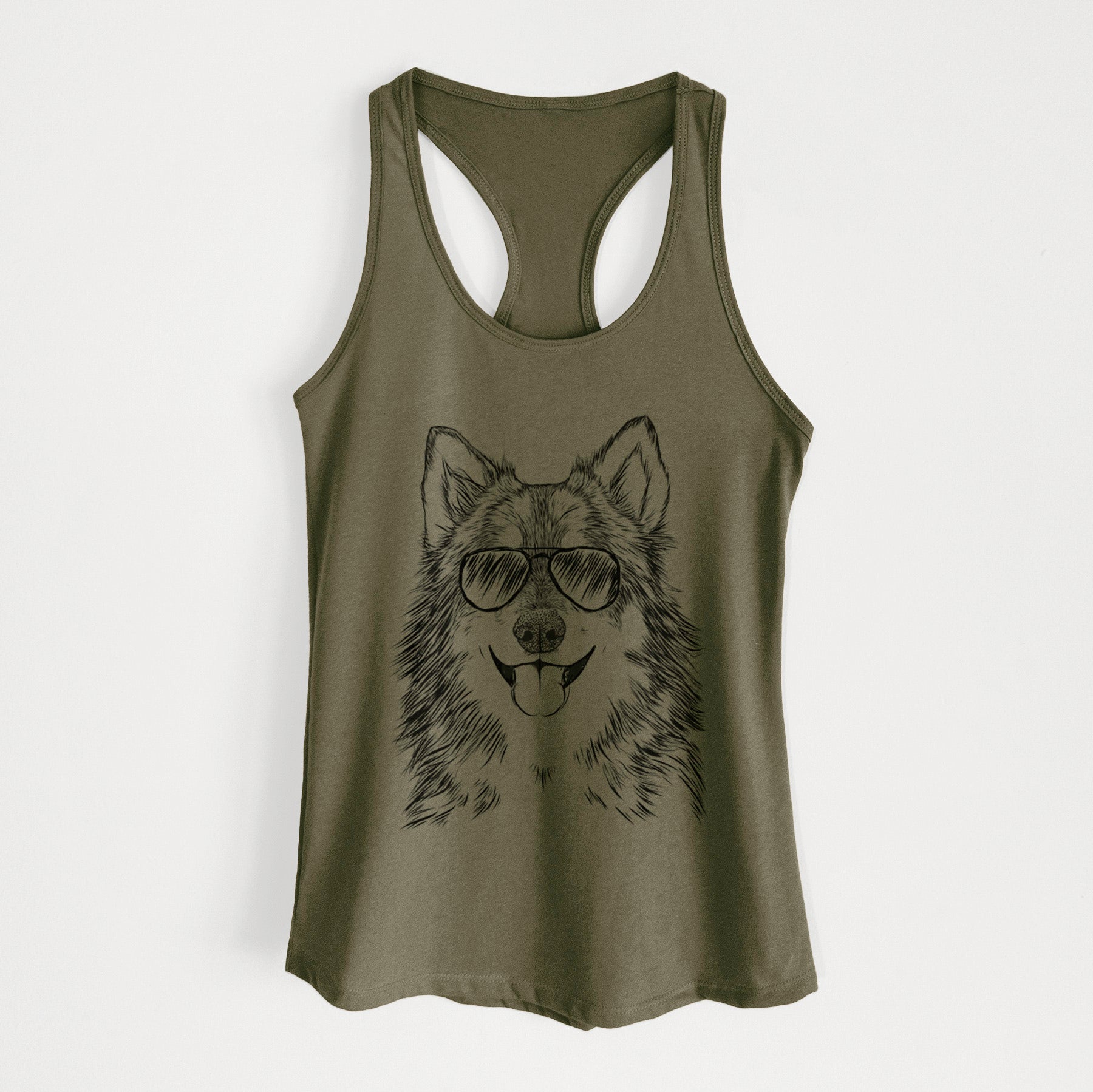 Iben the Utonagan - Women's Racerback Tanktop