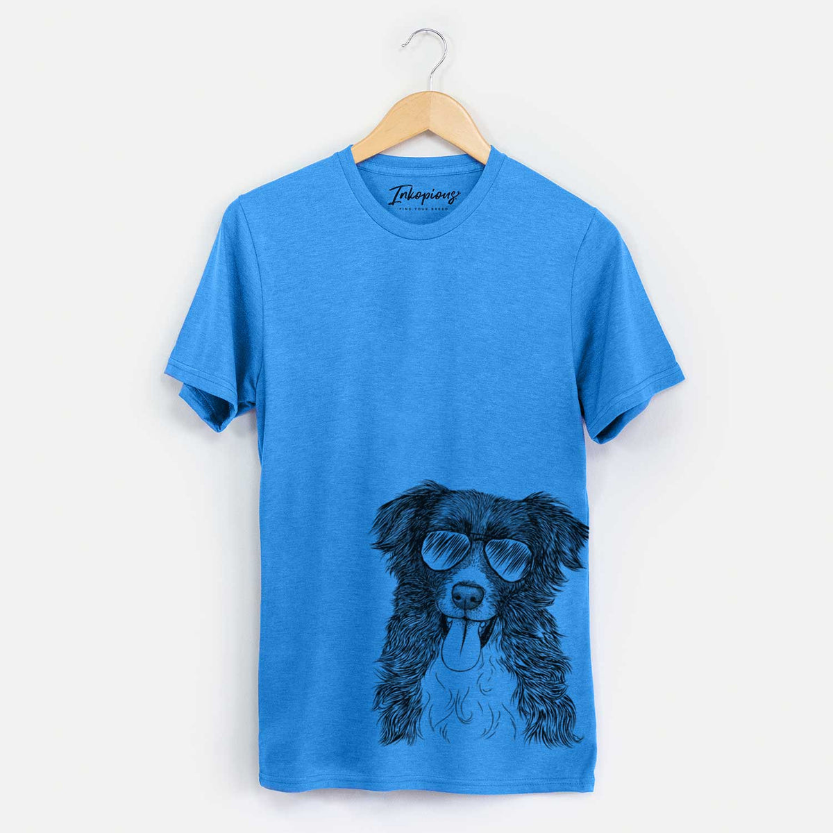 Aviator Indi the Border Collie - Unisex Crewneck