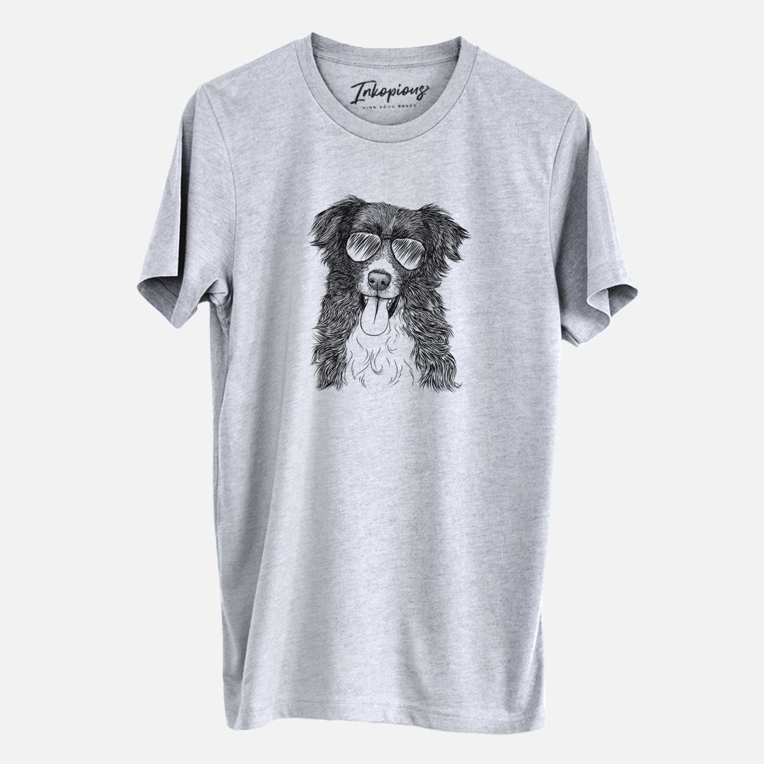 Aviator Indi the Border Collie - Unisex Crewneck