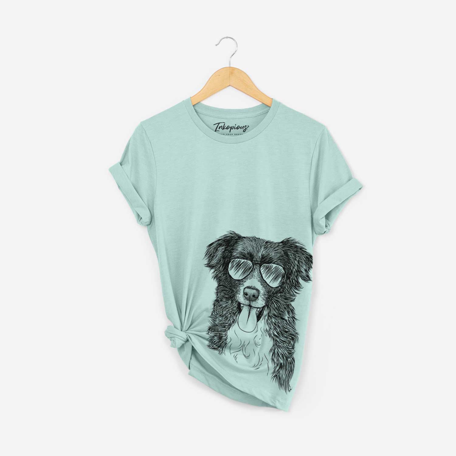 Indi the Border Collie - Bella Canvas Unisex Crewneck