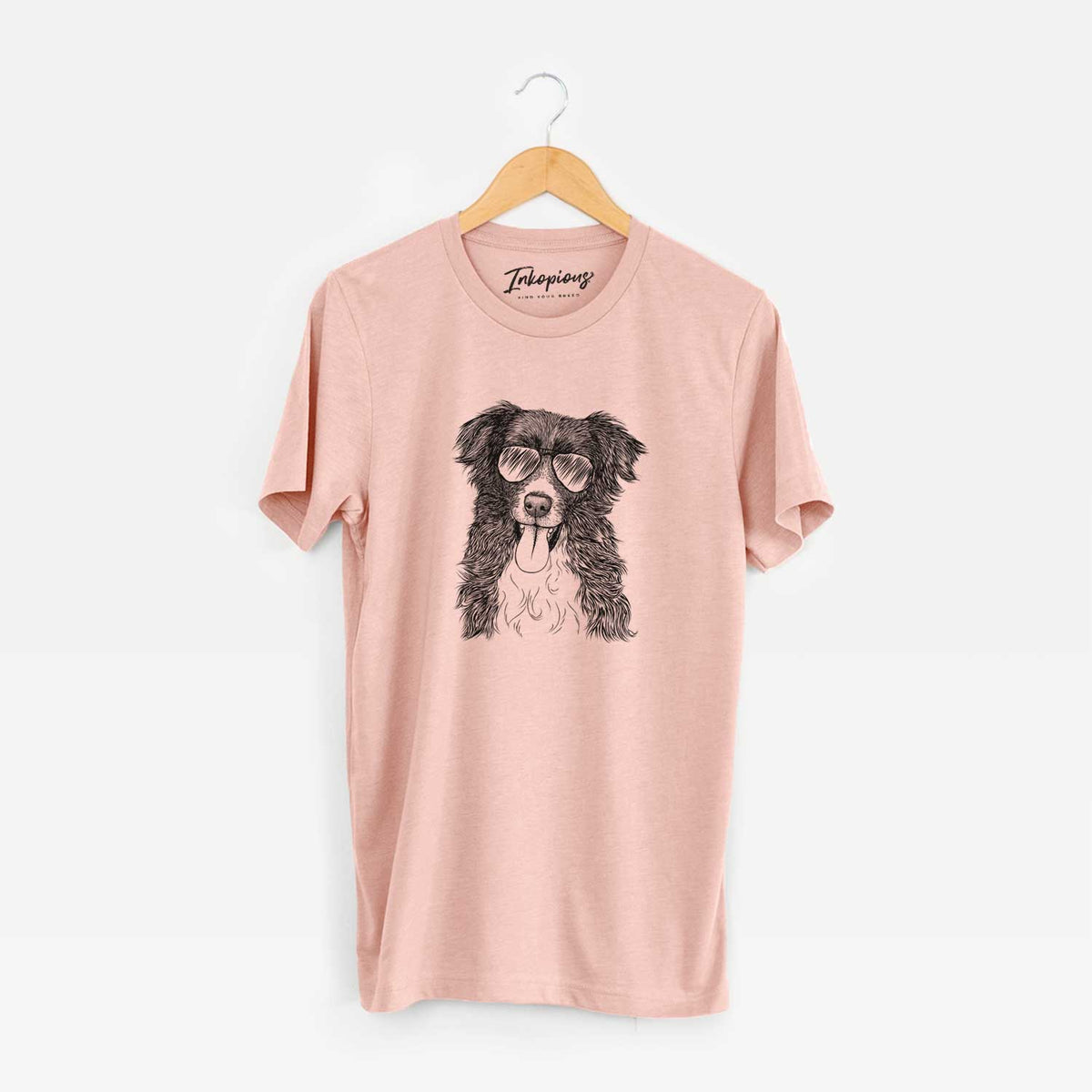 Aviator Indi the Border Collie - Unisex Crewneck